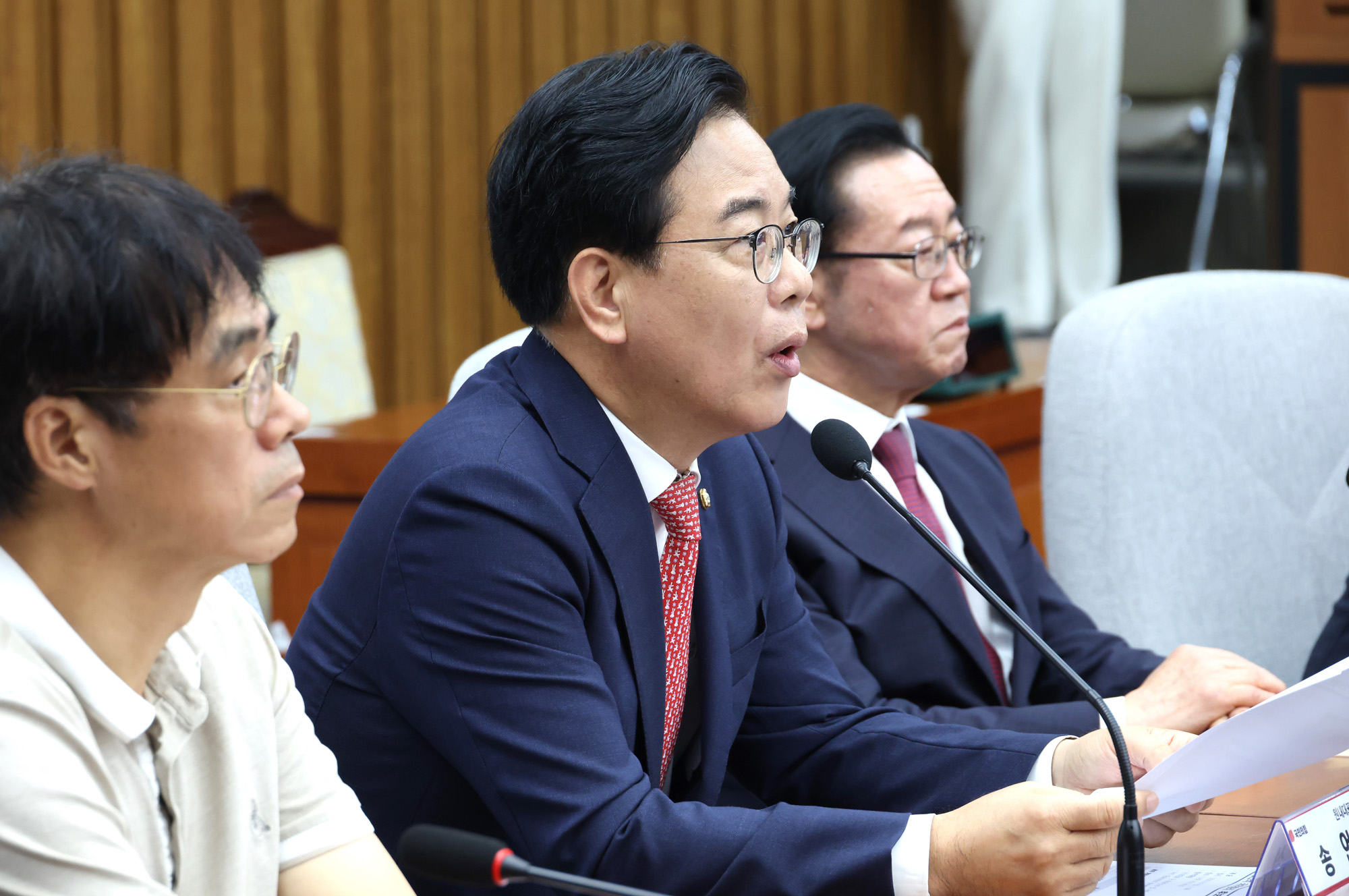 정치;국회;김민석국민청문회;국민의힘김민석;송언석;김민석배추