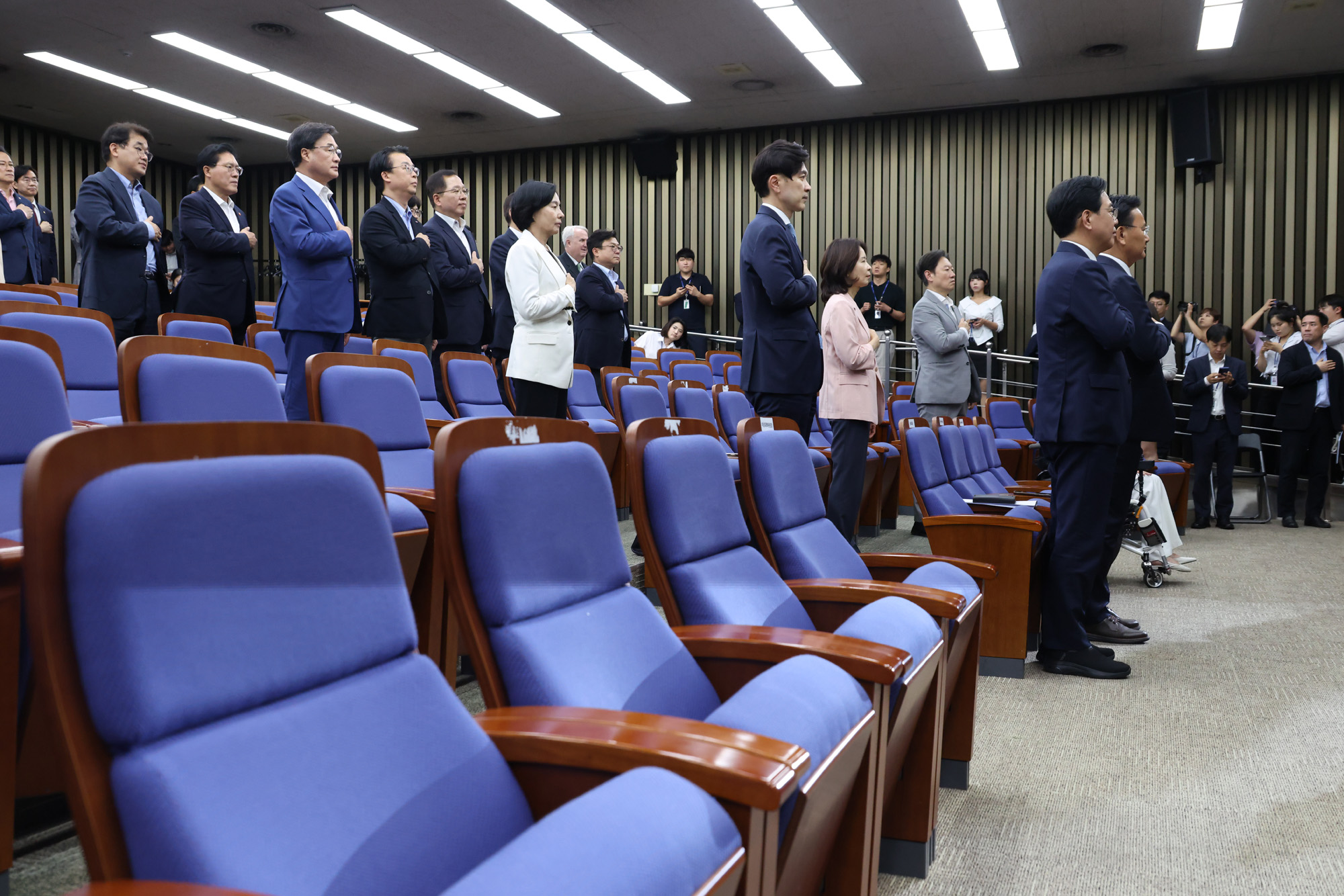 정치;국회;국민의힘 의원총회;송언석