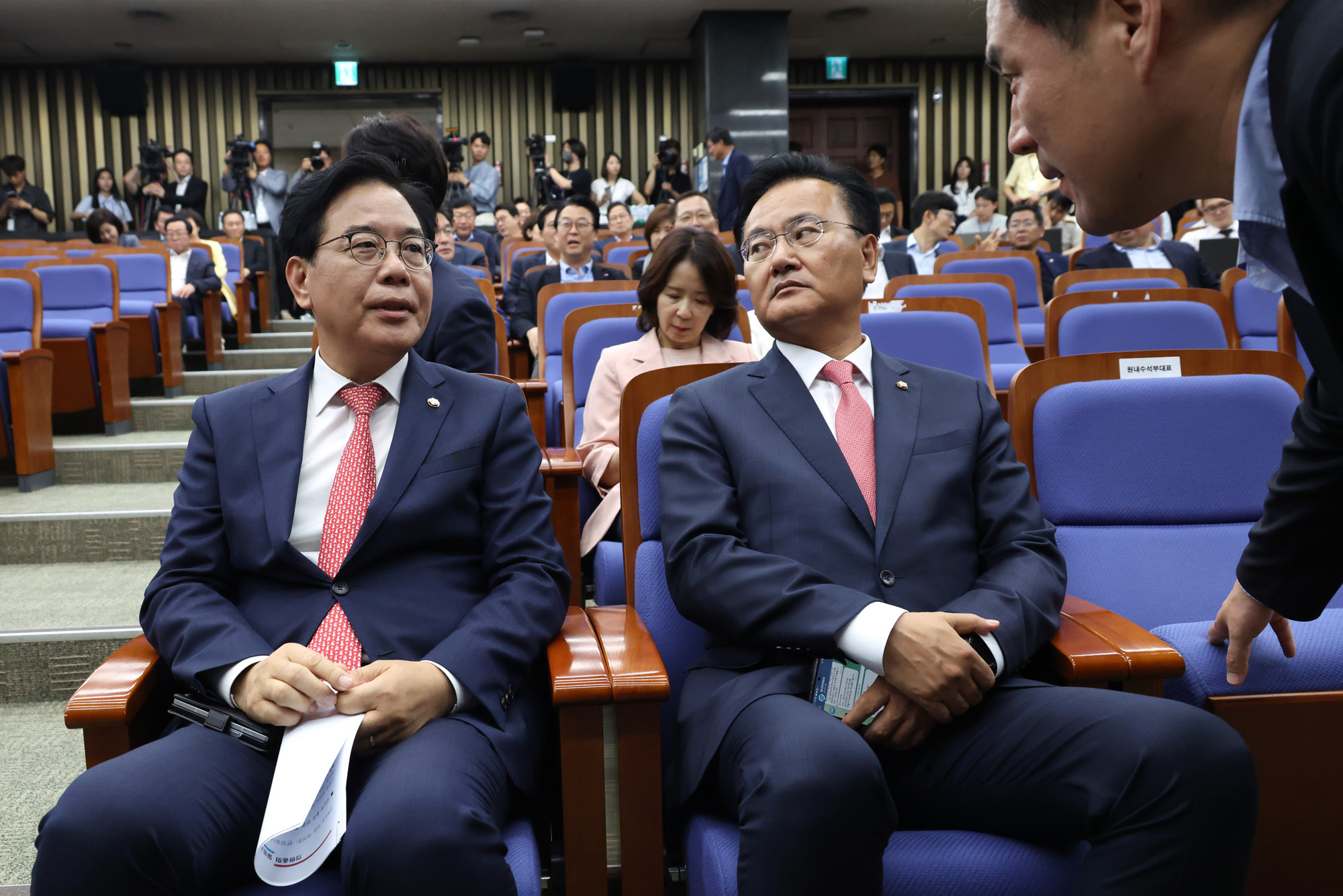 정치;국회;국민의힘 의원총회;송언석