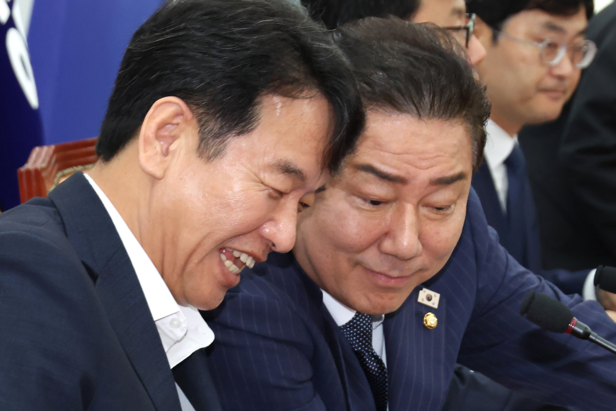 정치;국회;더불어민주당 원내대책회의;김병기