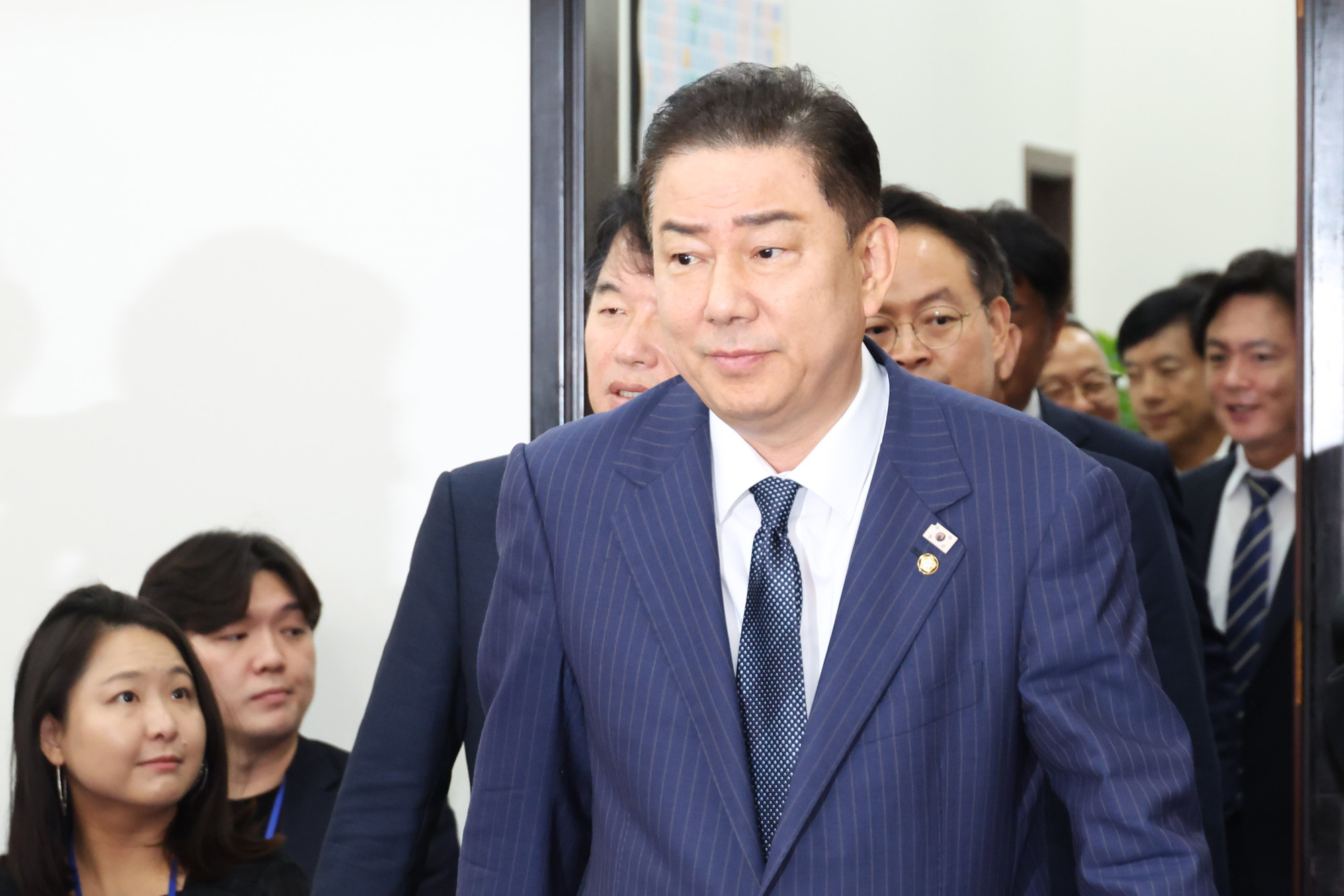 정치;국회;더불어민주당 원내대책회의;김병기