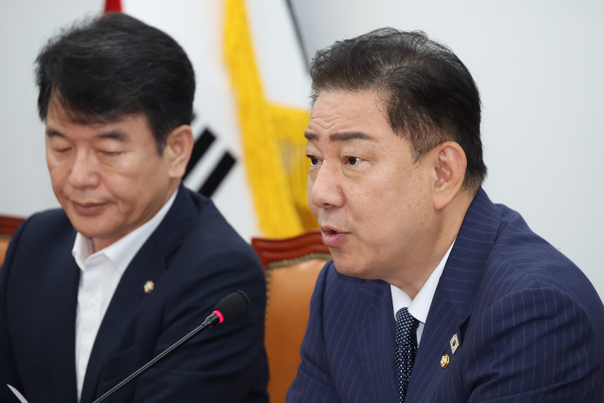 정치;국회;더불어민주당 원내대책회의;김병기
