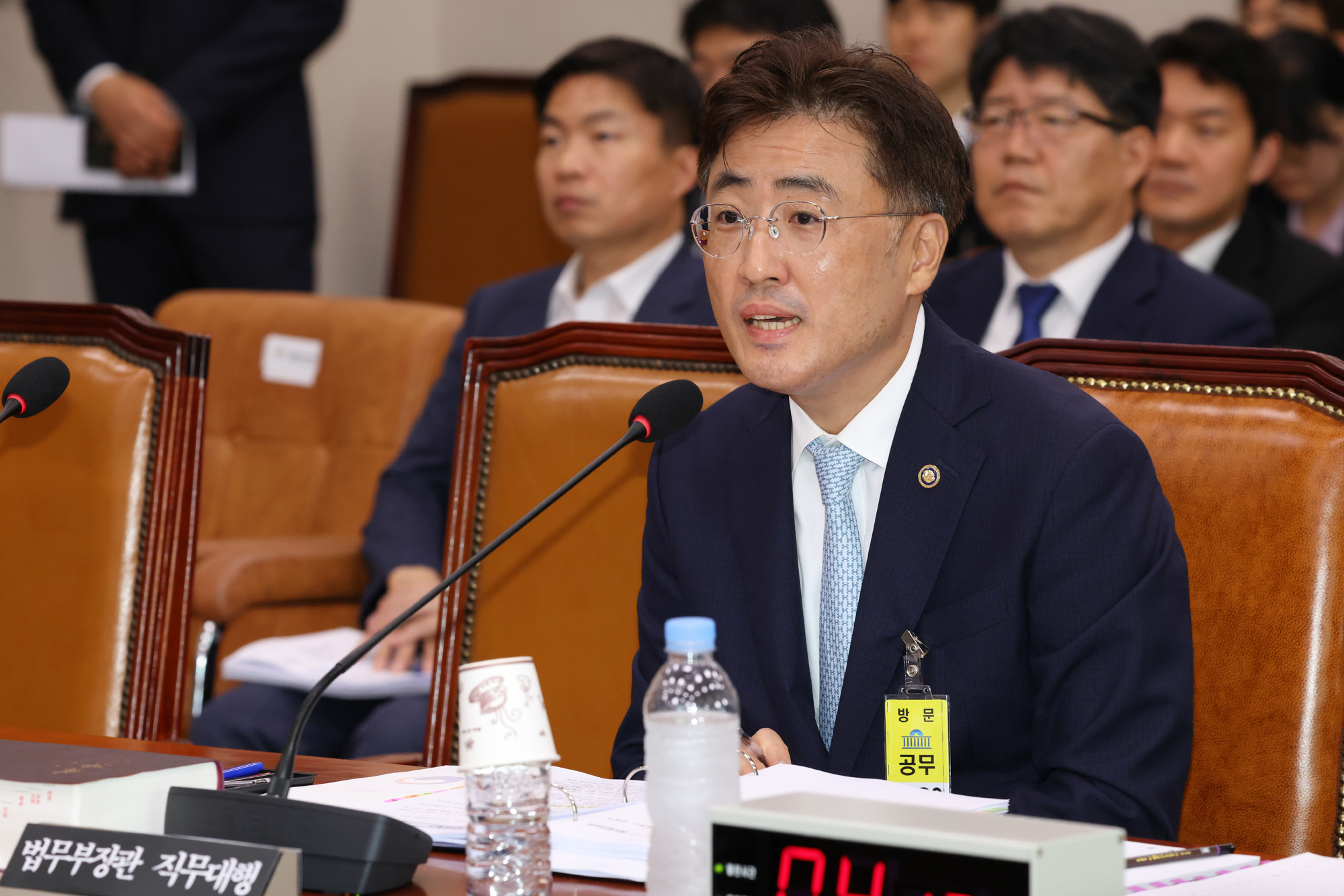 정치;국회;법제사법위원회;이진수 법무부차관