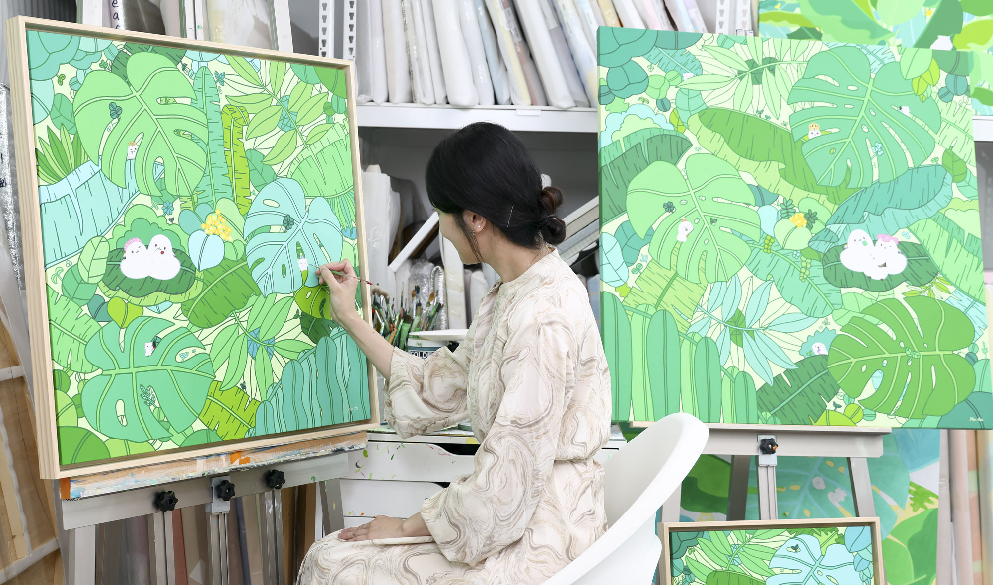 한아름;한아름작가;화가;아티스트;그림;화가의방;한국미술응원프로젝트