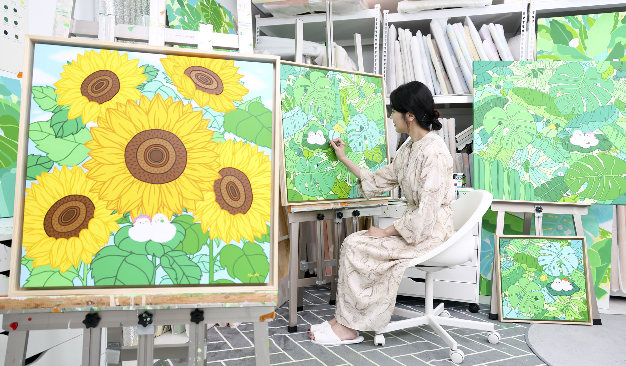 한아름;한아름작가;화가;아티스트;그림;화가의방;한국미술응원프로젝트