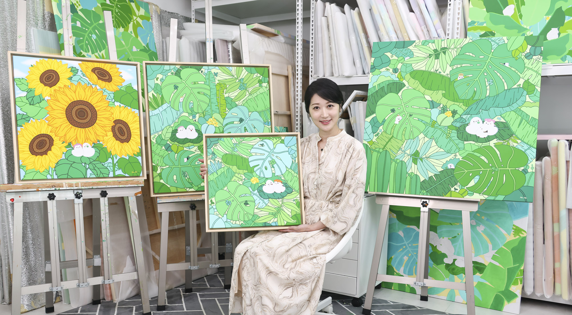 한아름;한아름작가;화가;아티스트;그림;화가의방;한국미술응원프로젝트