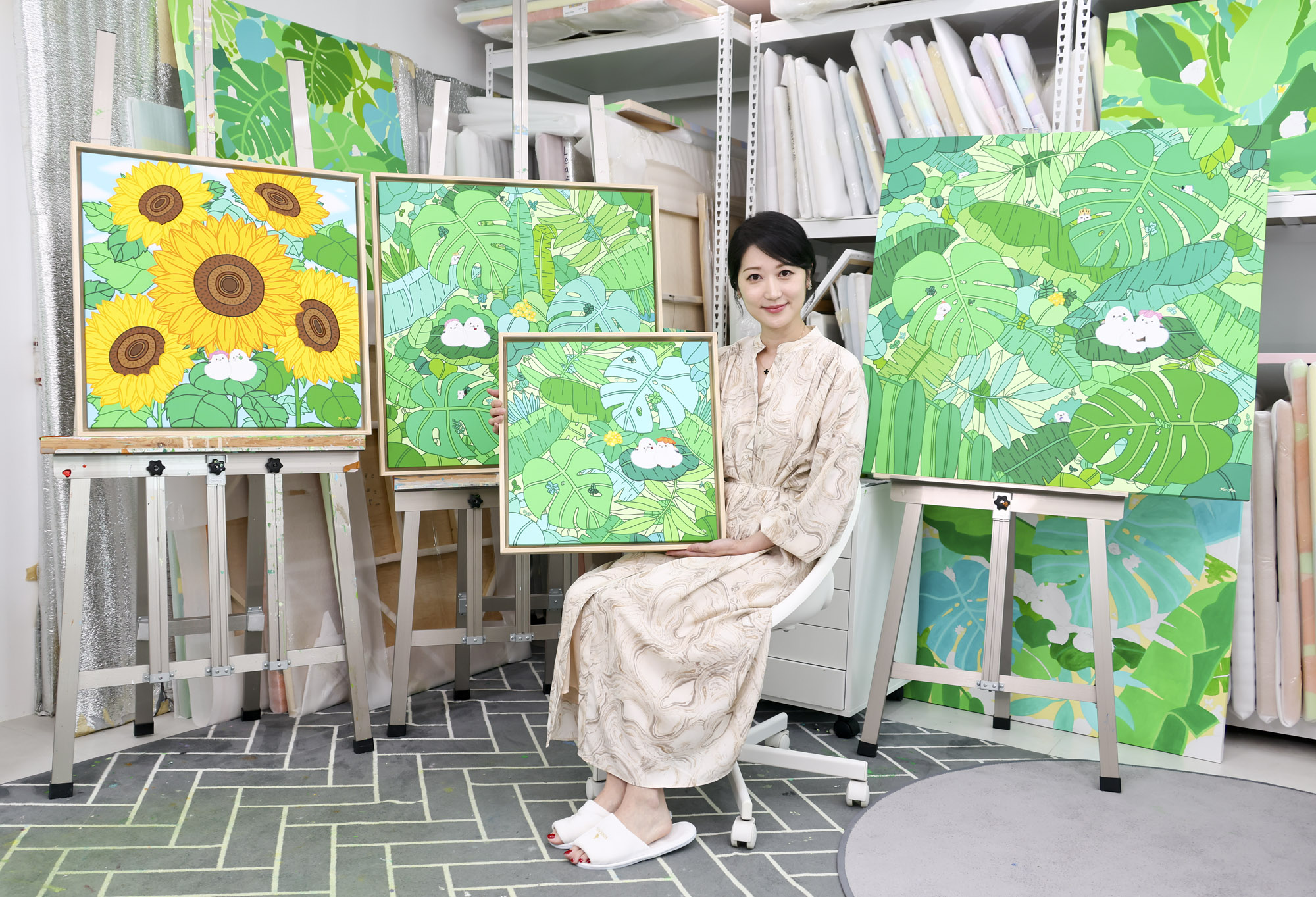 한아름;한아름작가;화가;아티스트;그림;화가의방;한국미술응원프로젝트