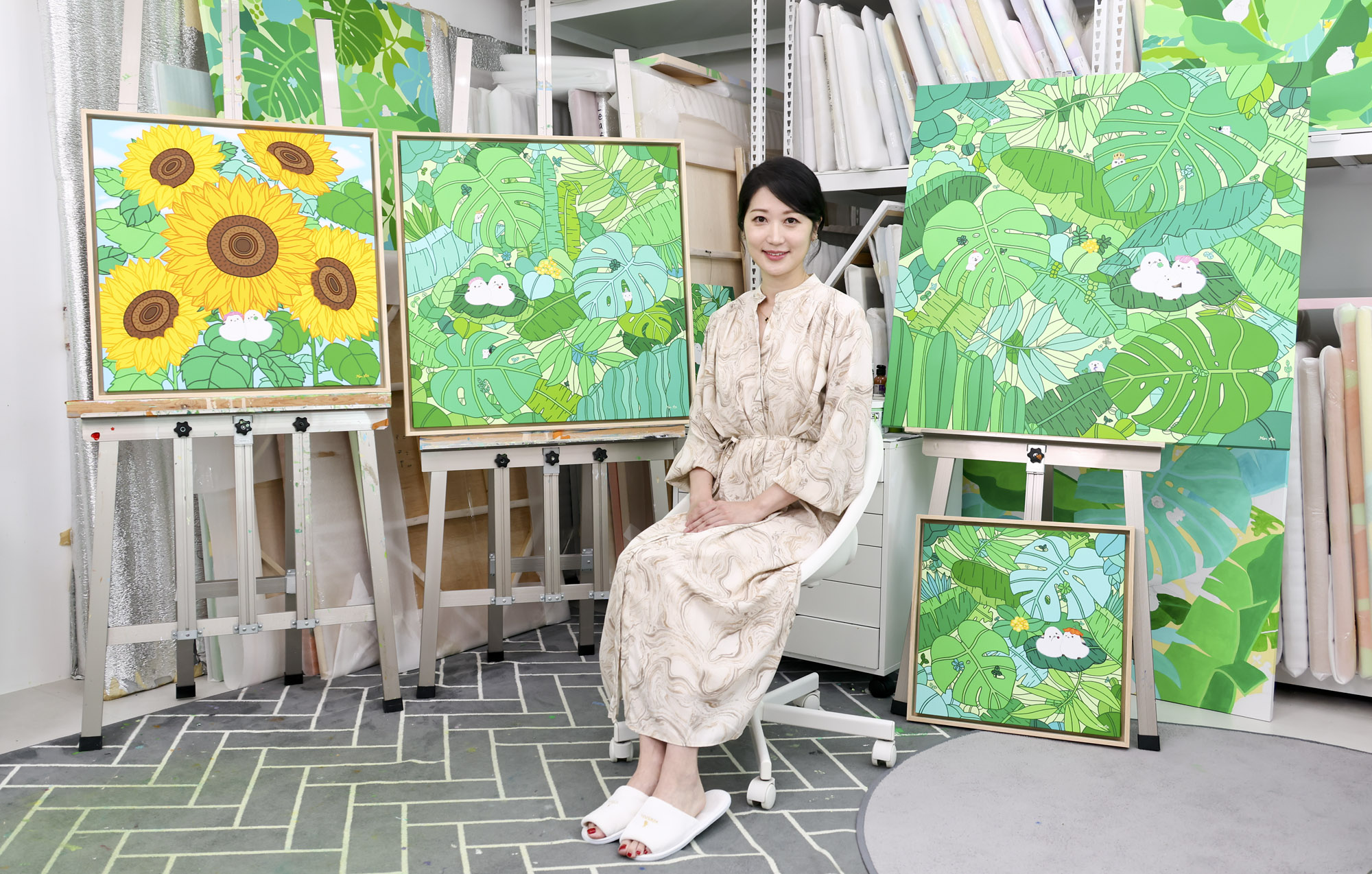 한아름;한아름작가;화가;아티스트;그림;화가의방;한국미술응원프로젝트