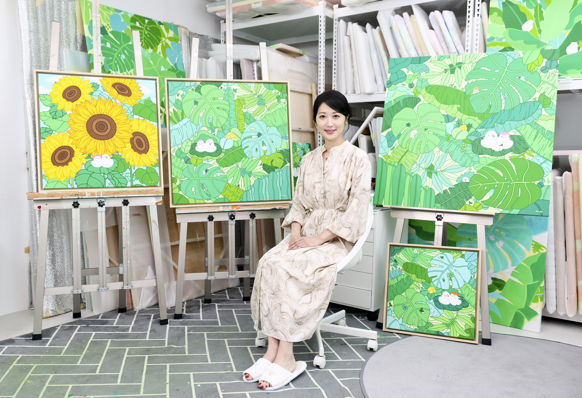 한아름;한아름작가;화가;아티스트;그림;화가의방;한국미술응원프로젝트