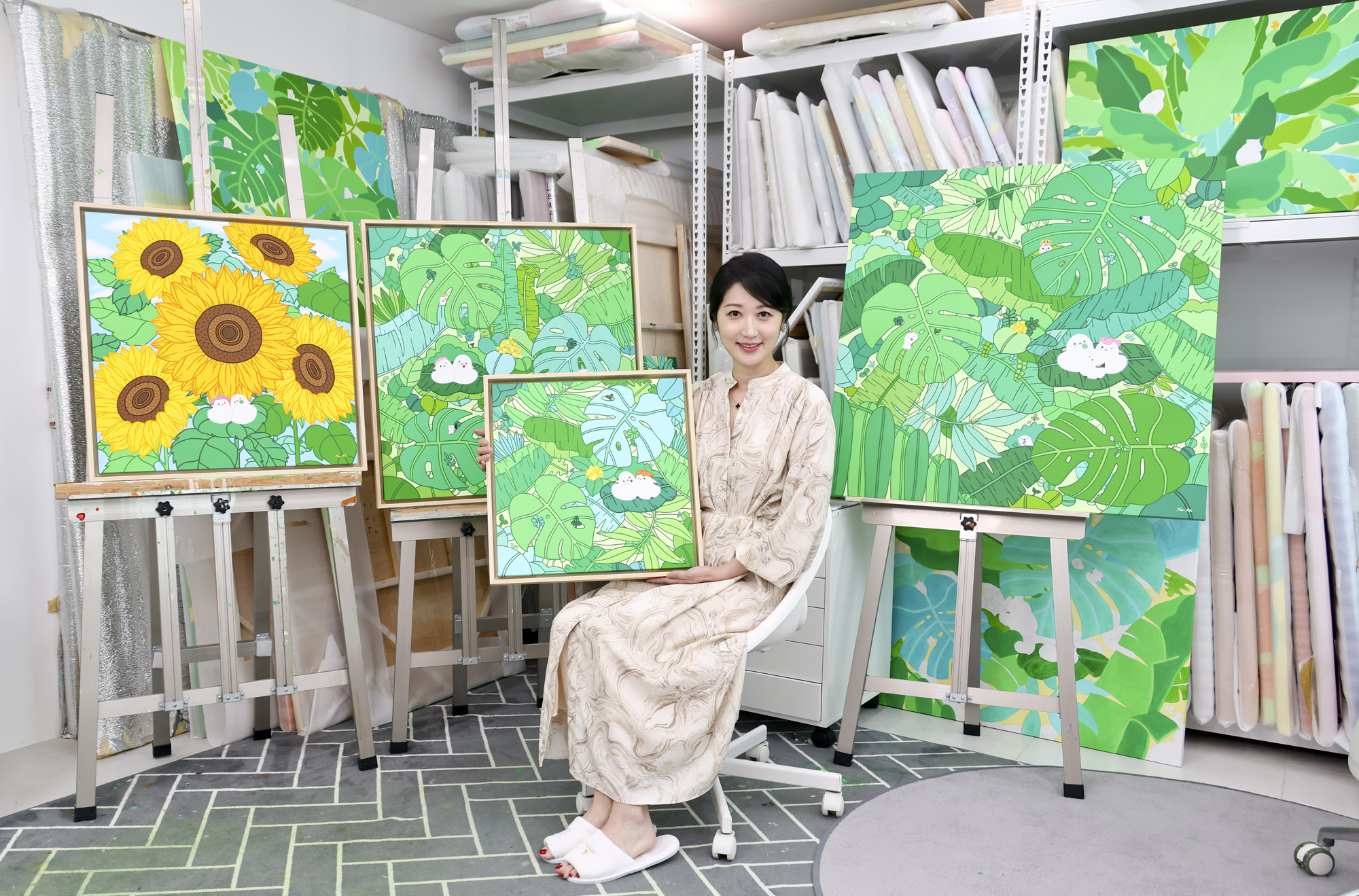 한아름;한아름작가;화가;아티스트;그림;화가의방;한국미술응원프로젝트