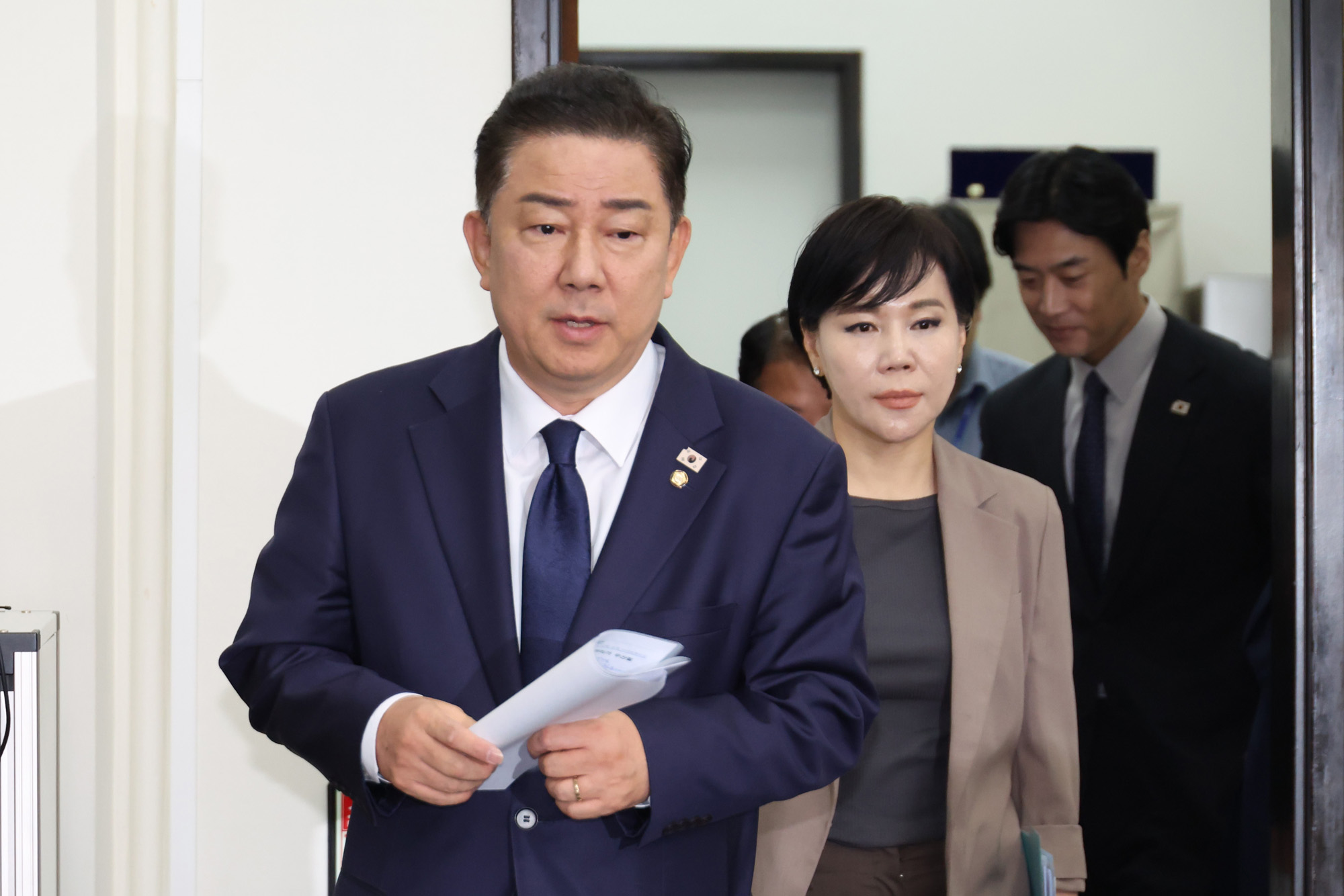정치;국회;더불어민주당 최고위원회의;김병기