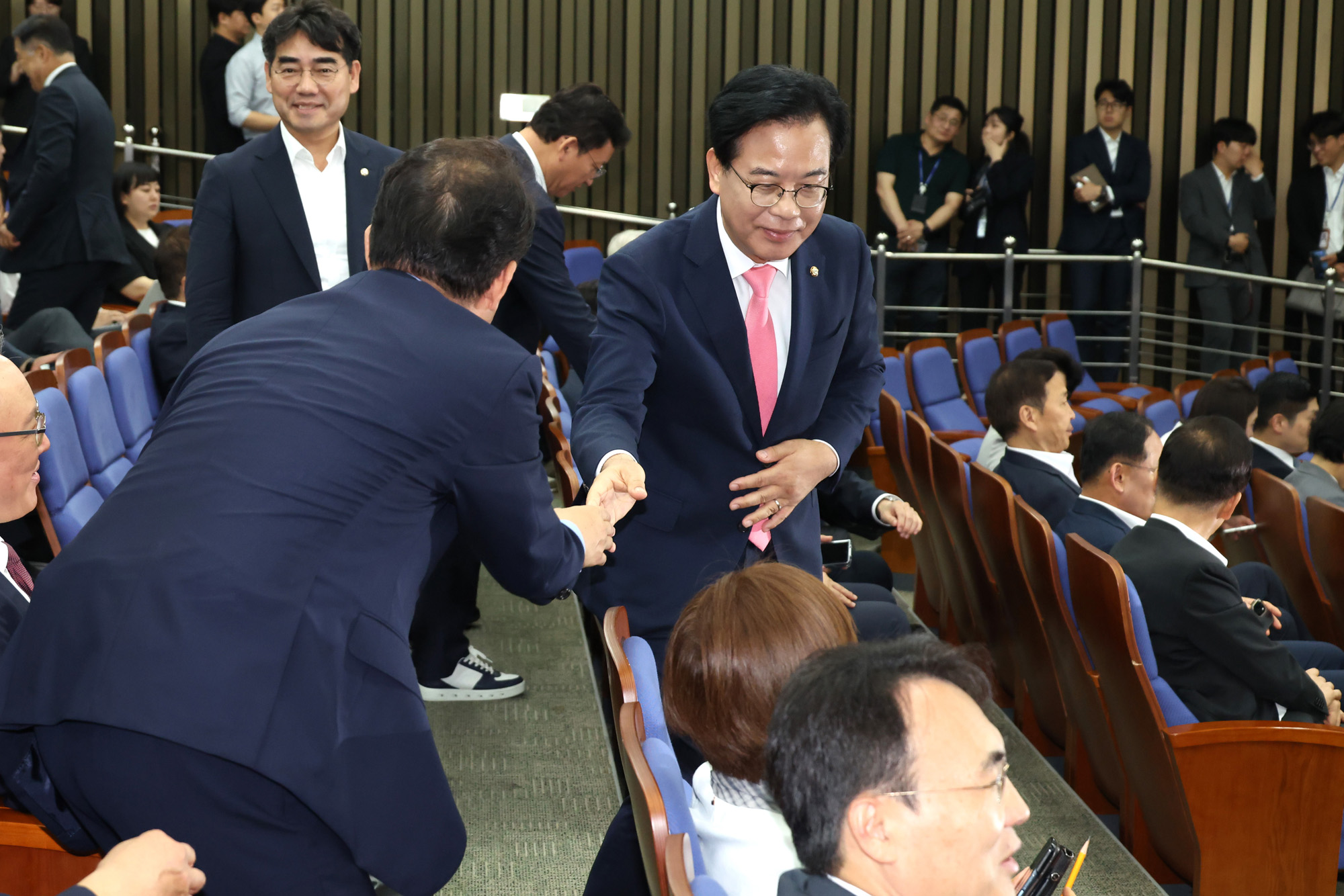 정치;국회;국민의힘의원총회;송언석