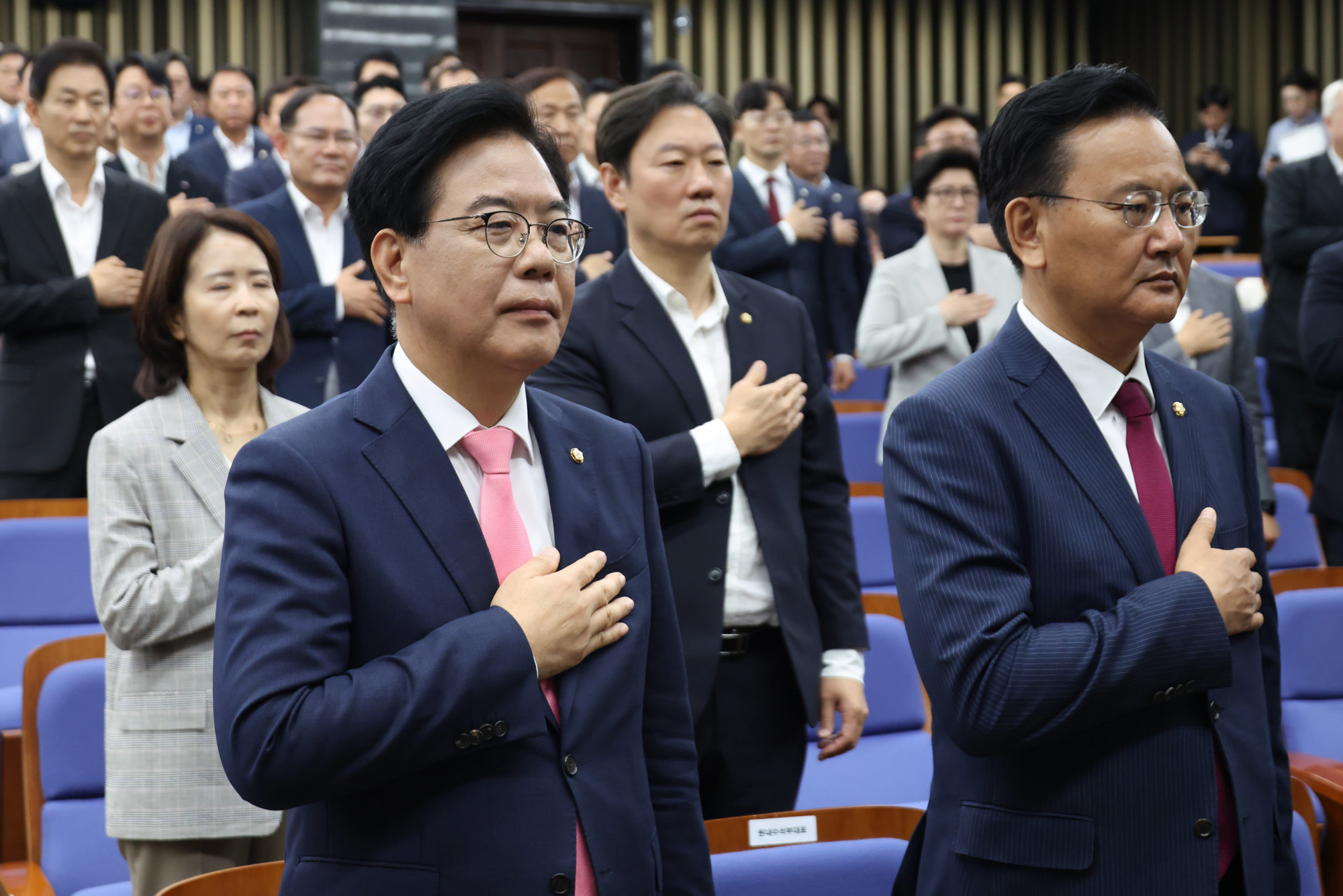 정치;국회;국민의힘의원총회;송언석