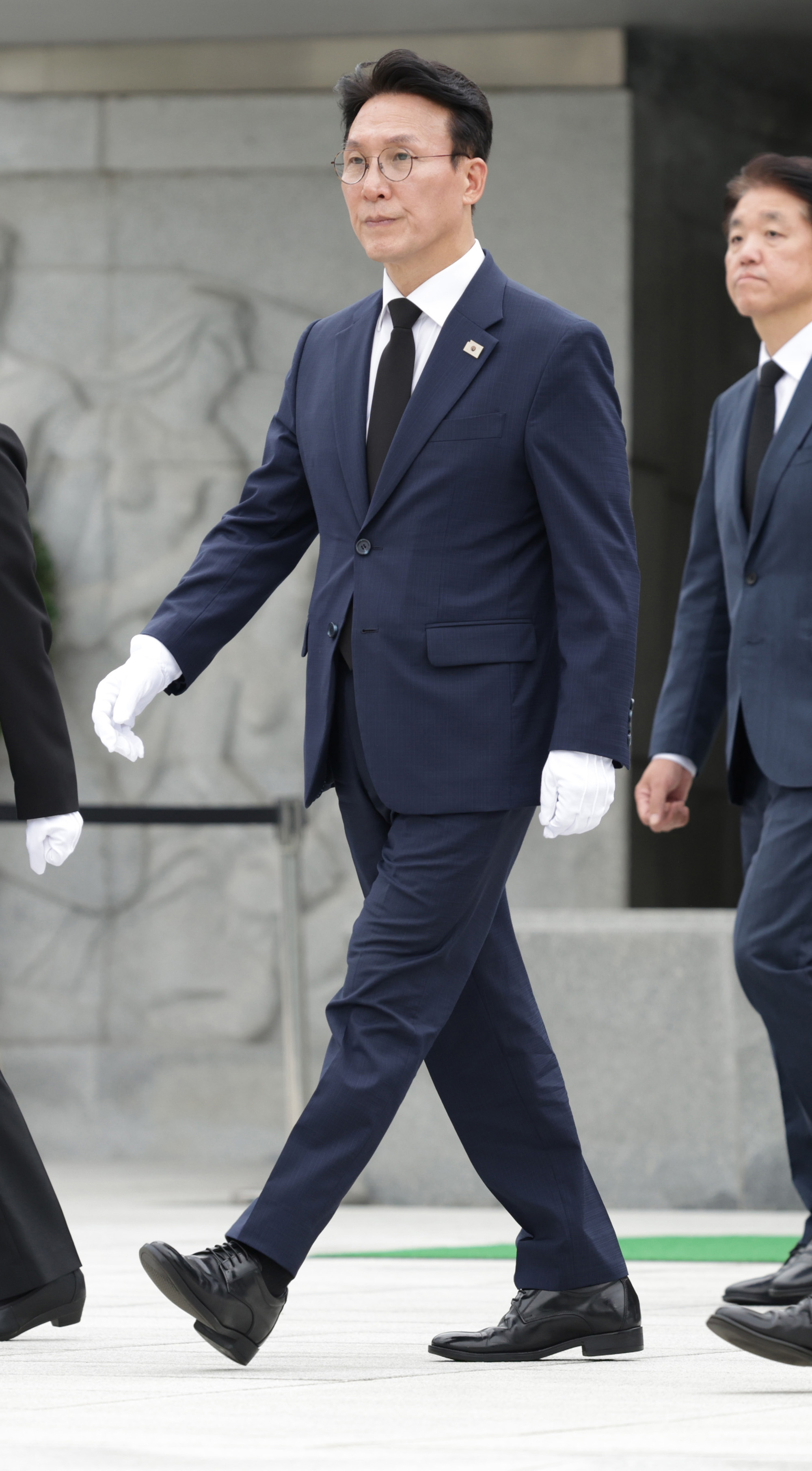 김민석 신임 국무총리 국립서울현충원 참배
