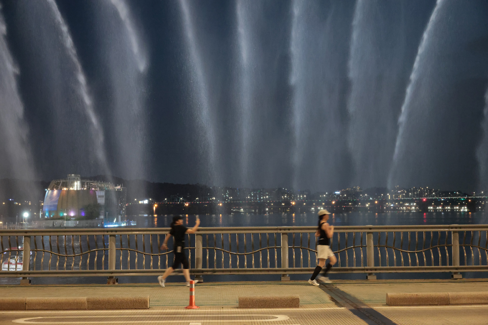 사회;반포;달빛무지개분수;무더위;폭염;열대야