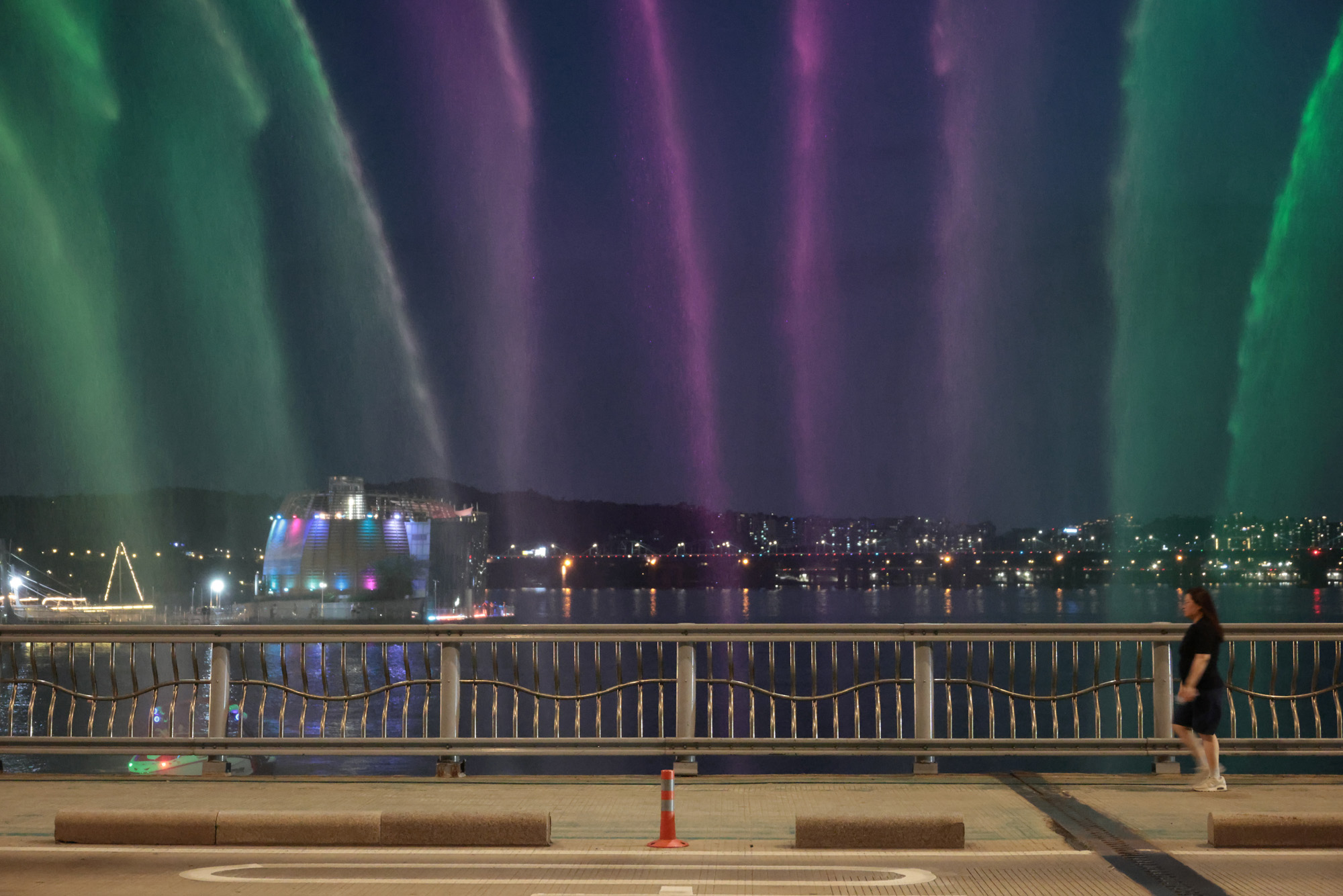 사회;반포;달빛무지개분수;무더위;폭염;열대야