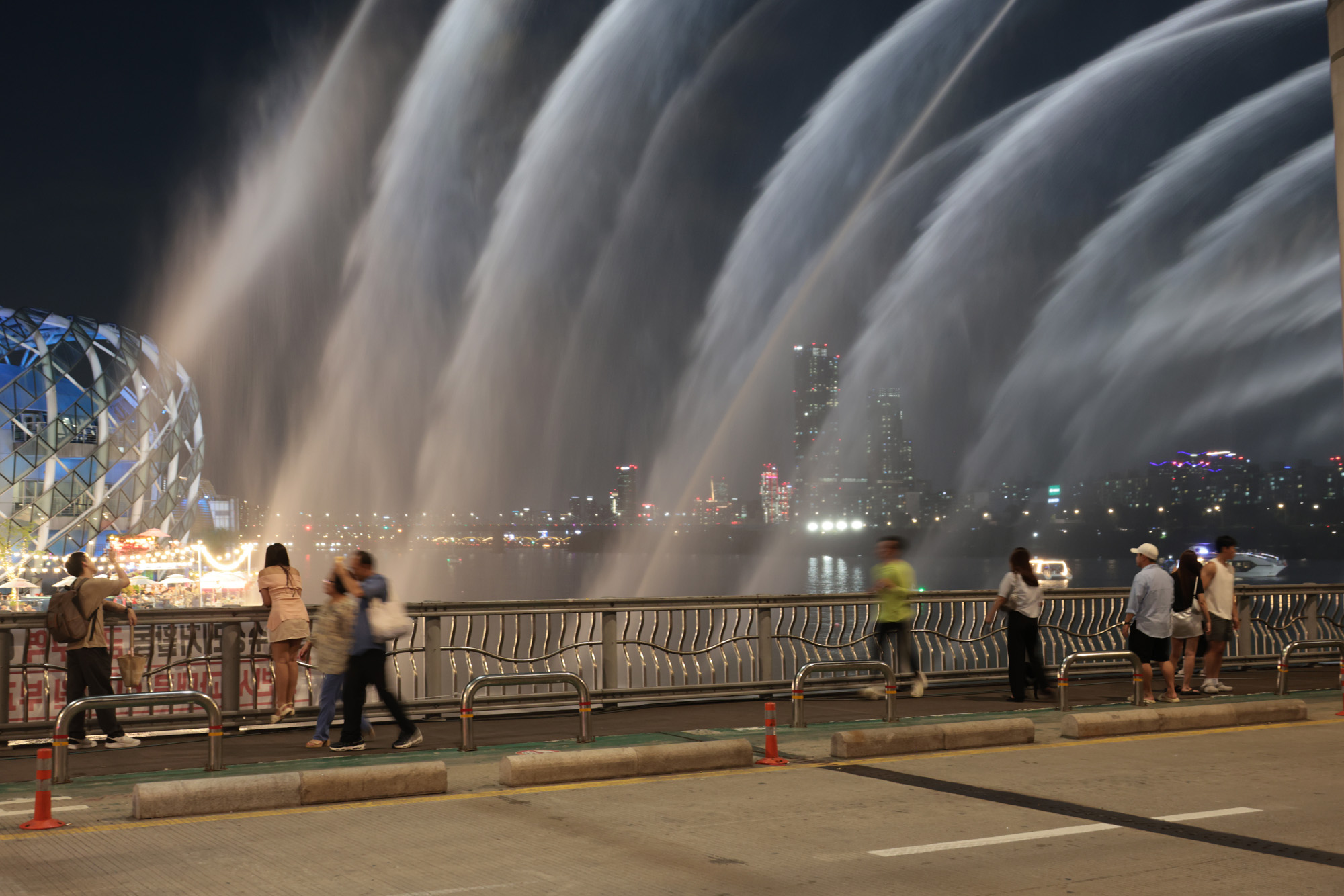 사회;반포;달빛무지개분수;무더위;폭염;열대야