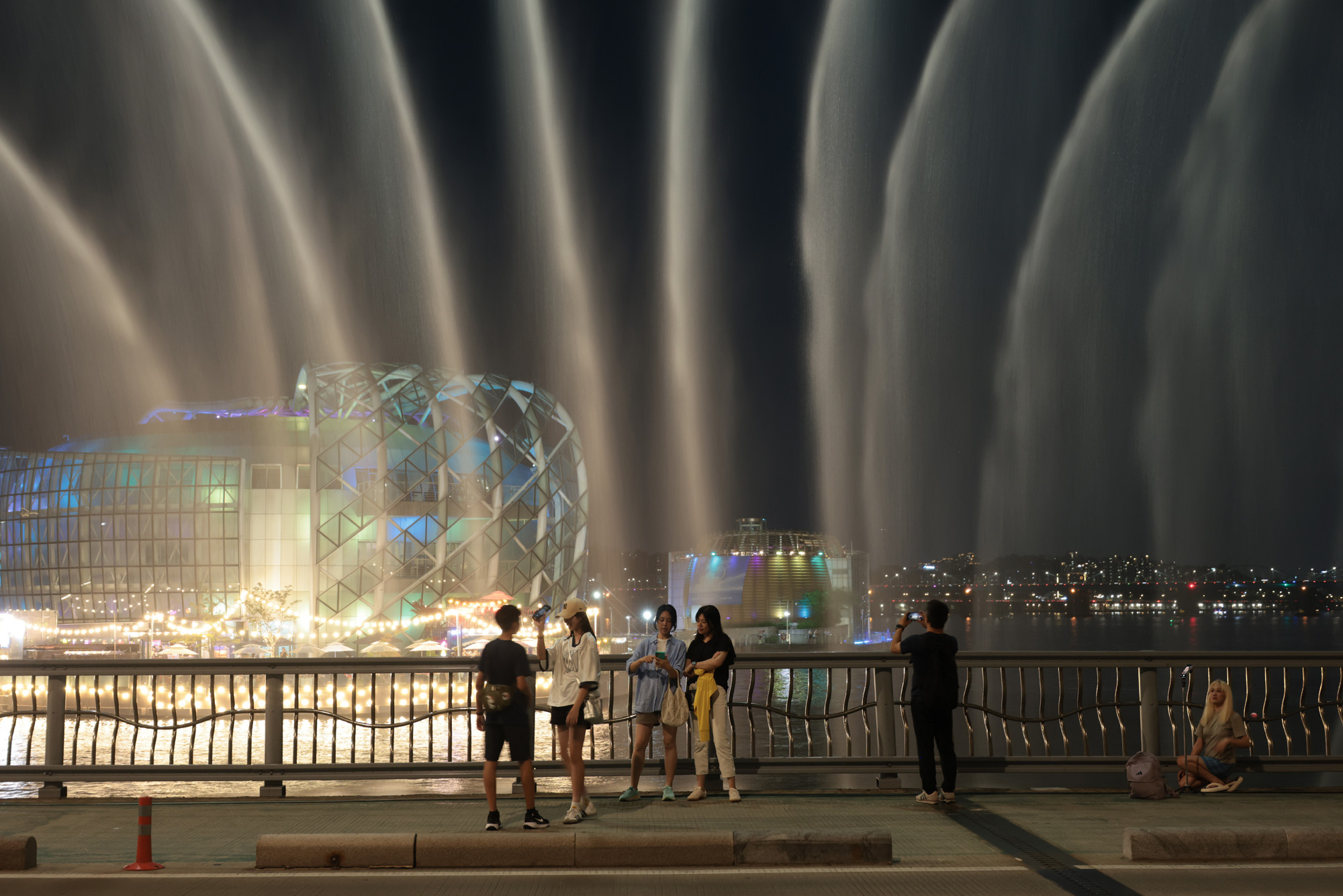 사회;반포;달빛무지개분수;무더위;폭염;열대야