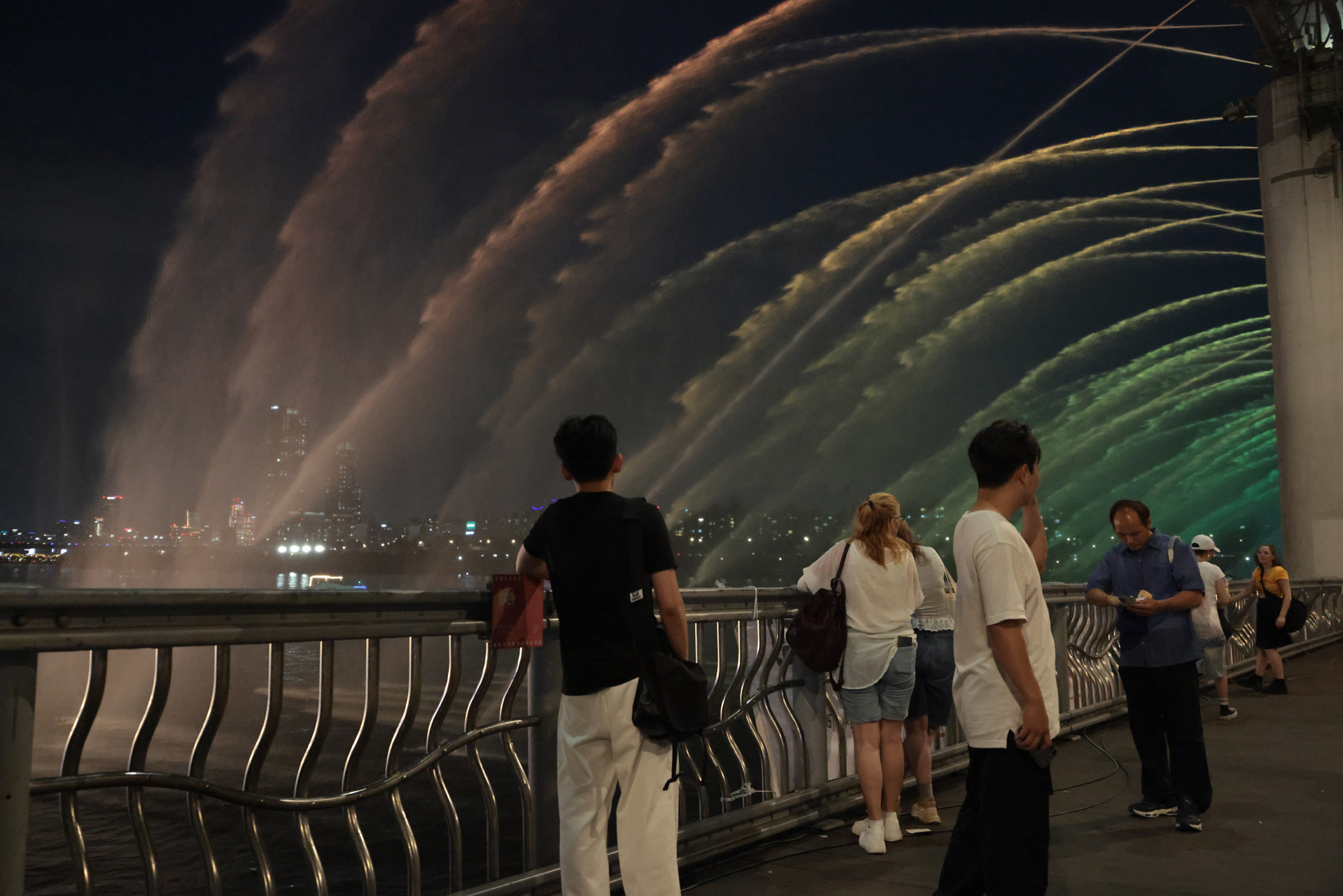 사회;반포;달빛무지개분수;무더위;폭염;열대야