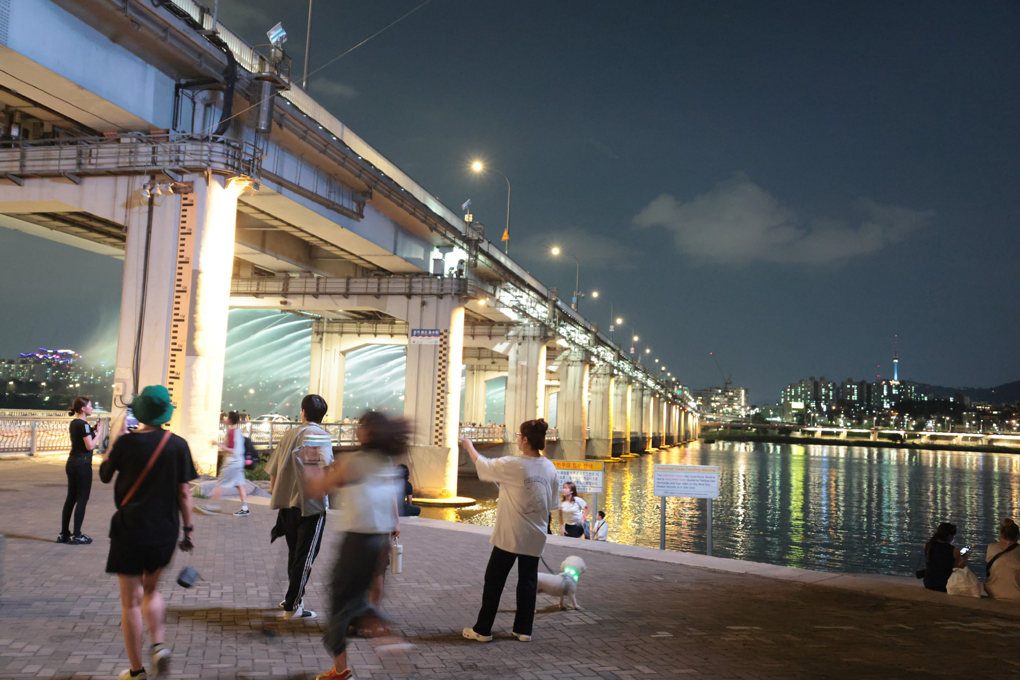 사회;반포;달빛무지개분수;무더위;폭염;열대야