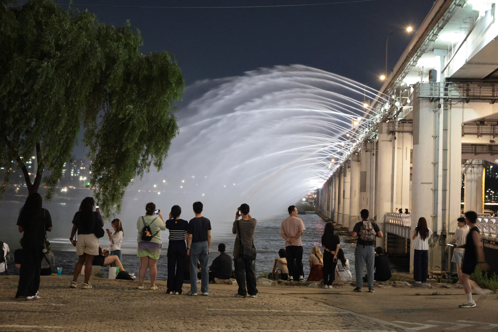 사회;반포;달빛무지개분수;무더위;폭염;열대야