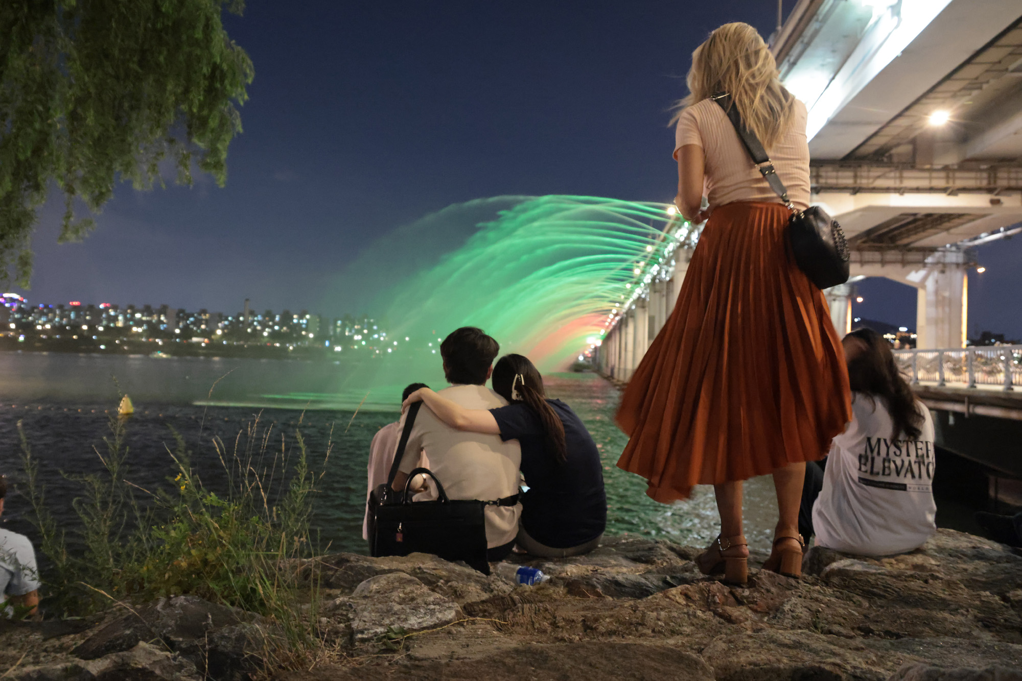 사회;반포;달빛무지개분수;무더위;폭염;열대야