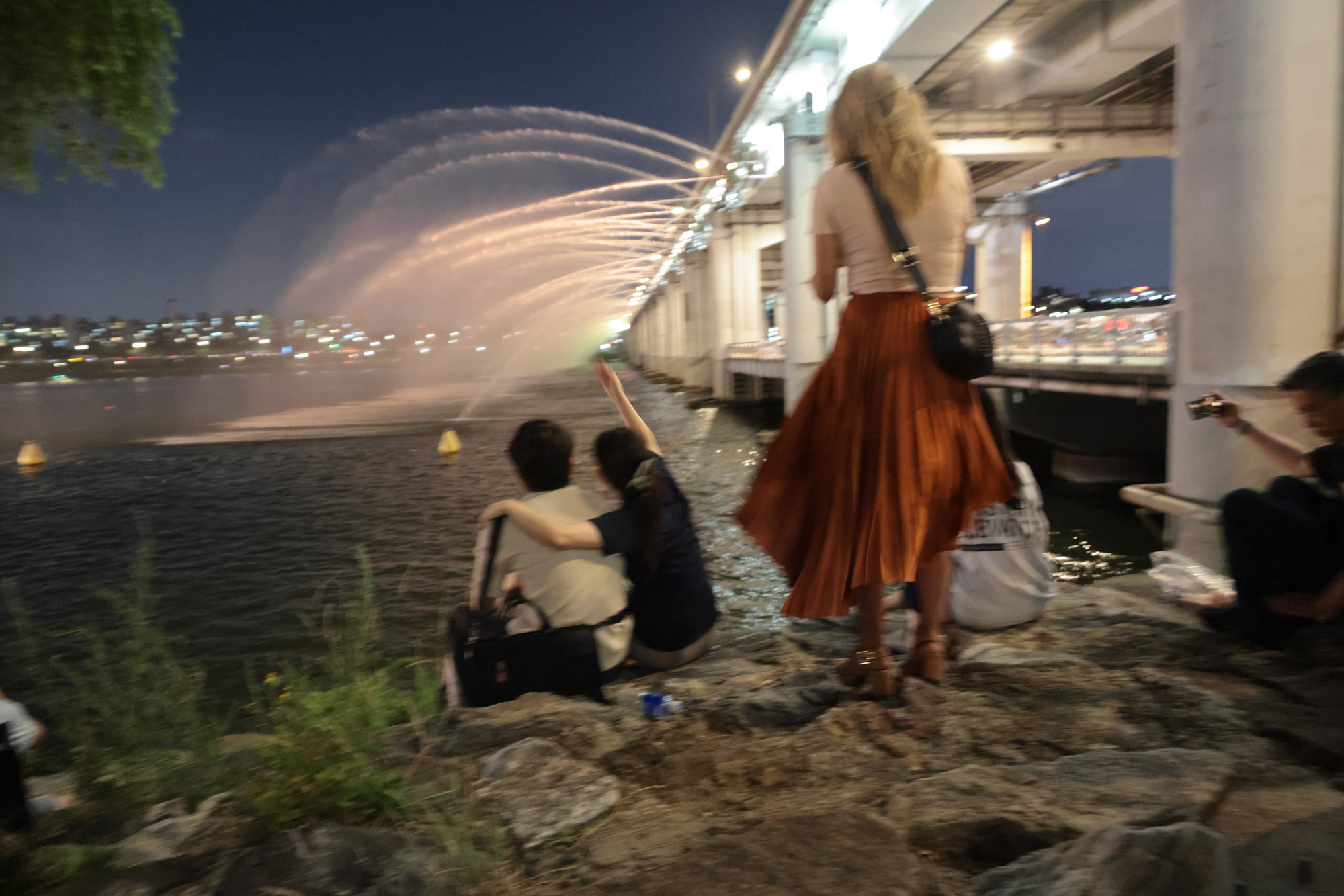 사회;반포;달빛무지개분수;무더위;폭염;열대야