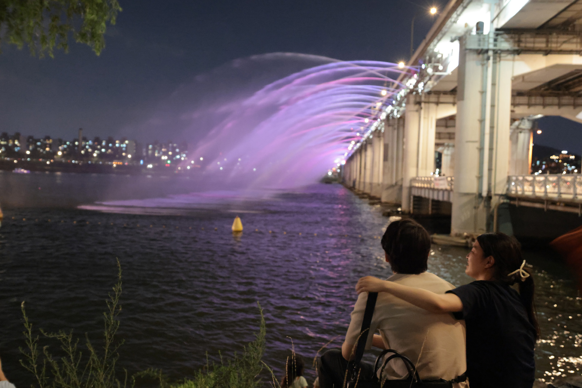 사회;반포;달빛무지개분수;무더위;폭염;열대야