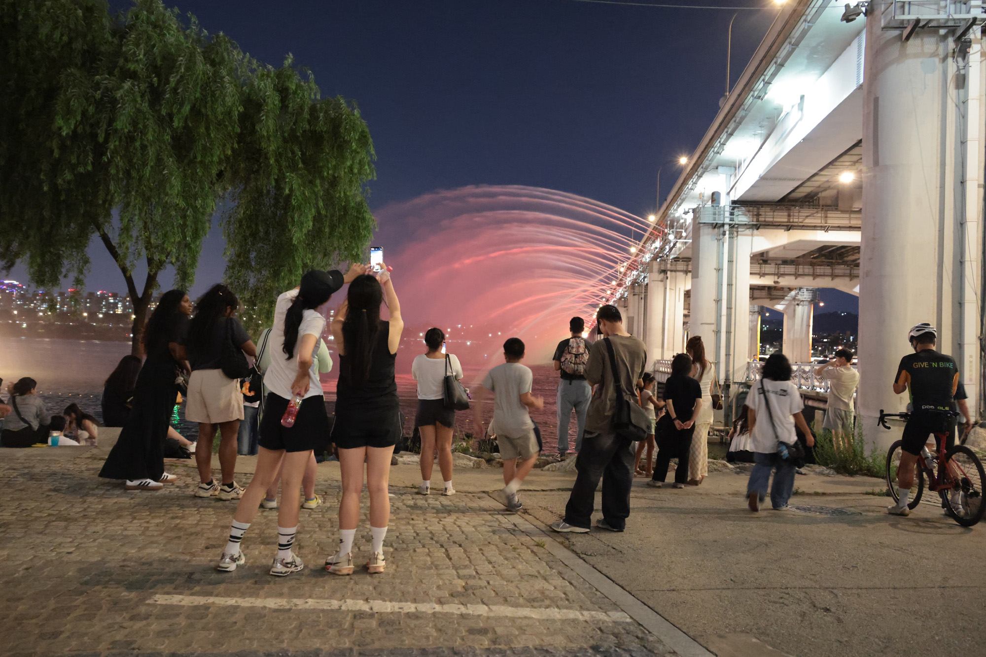 사회;반포;달빛무지개분수;무더위;폭염;열대야