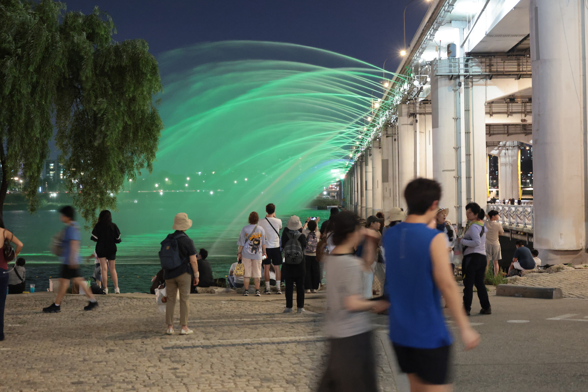 사회;반포;달빛무지개분수;무더위;폭염;열대야