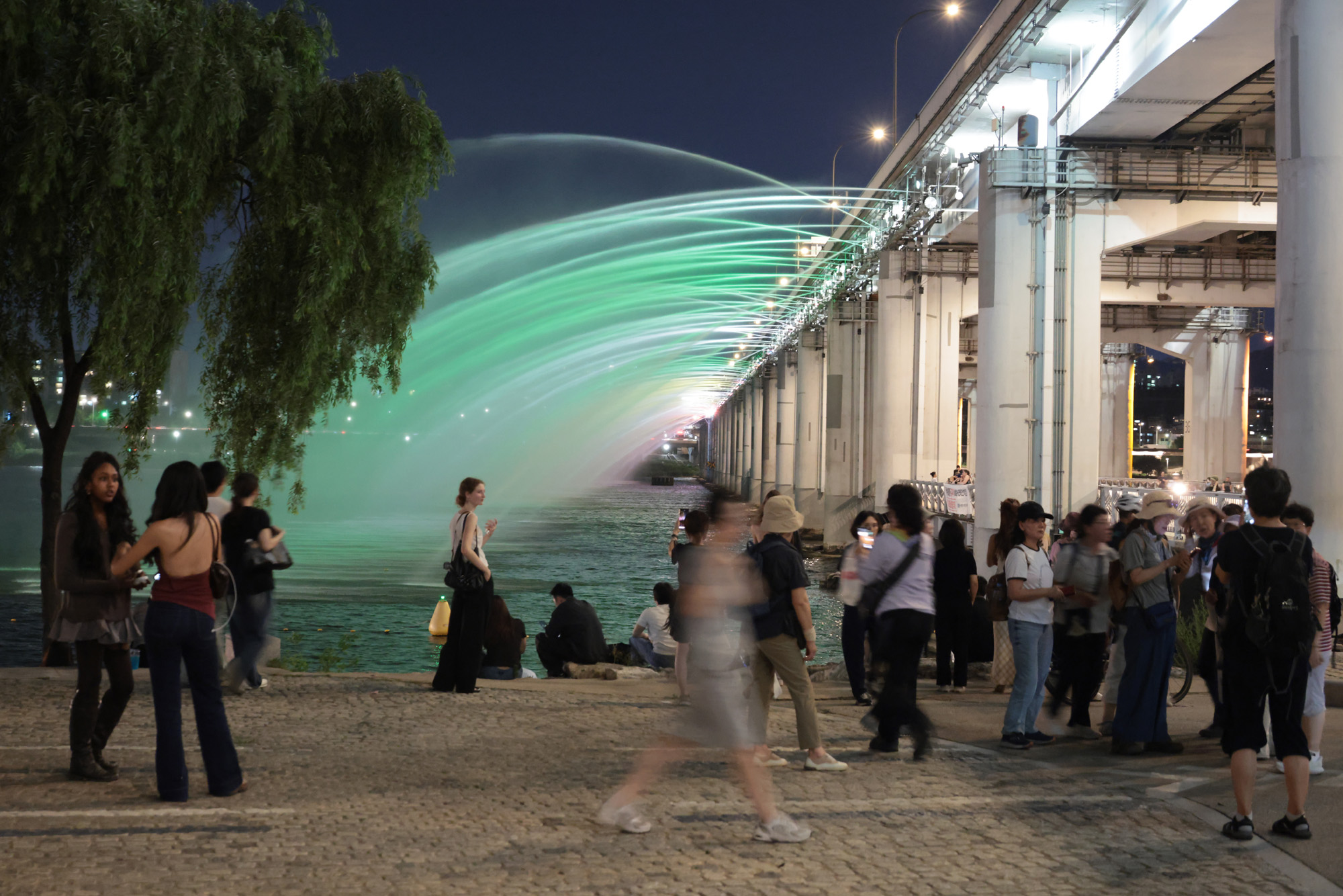 사회;반포;달빛무지개분수;무더위;폭염;열대야