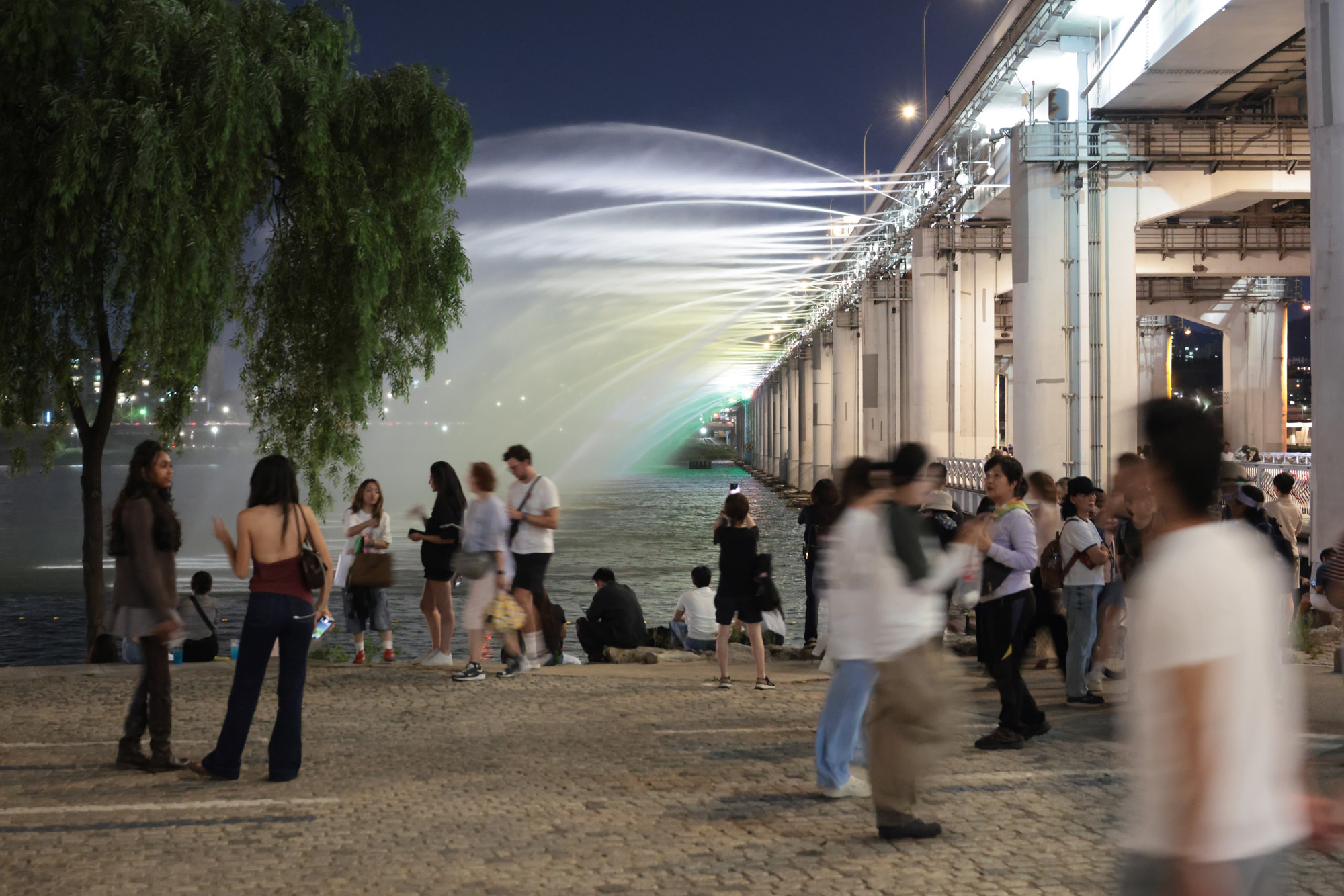 사회;반포;달빛무지개분수;무더위;폭염;열대야