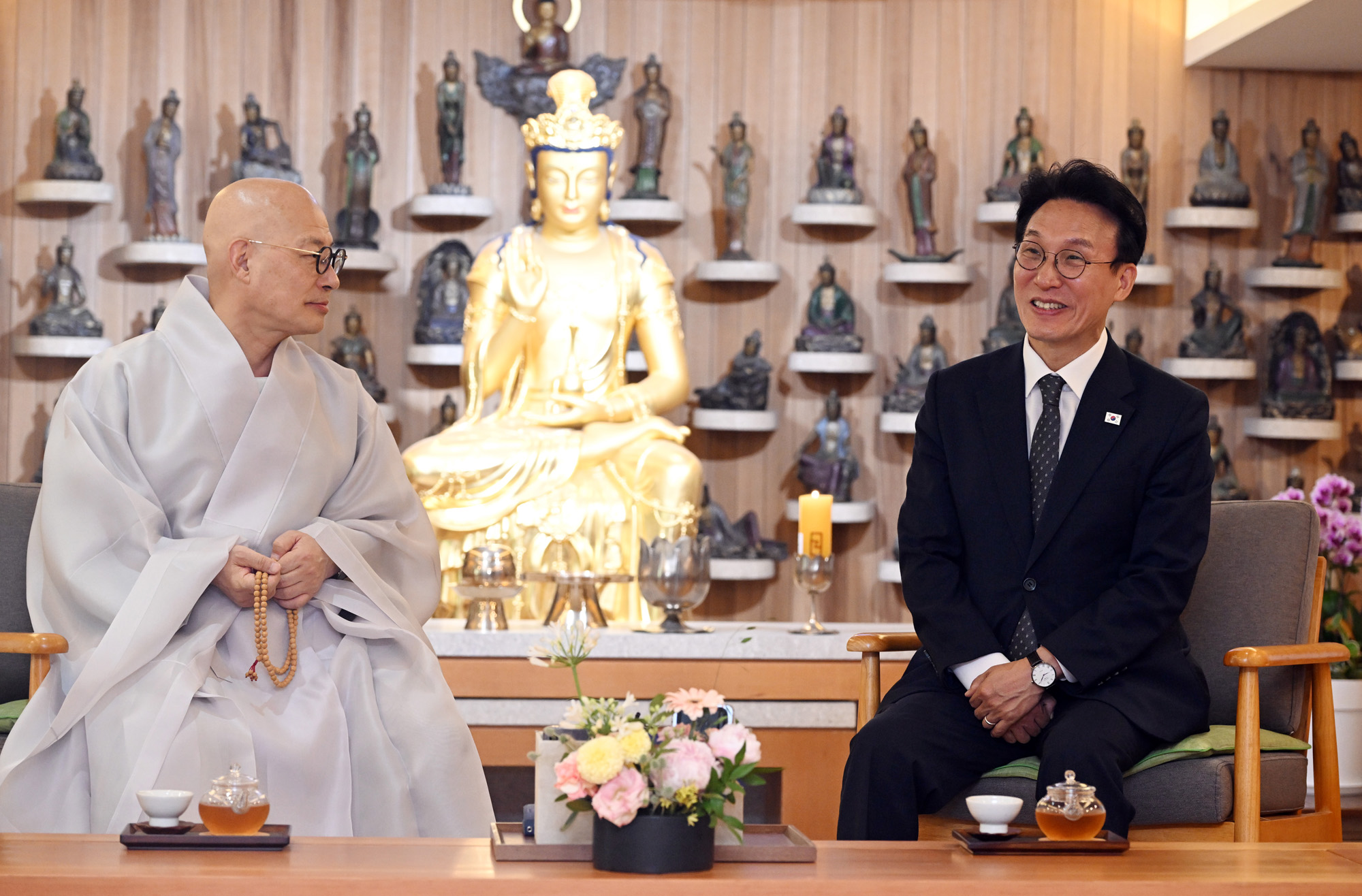 김민석 조계사 불교