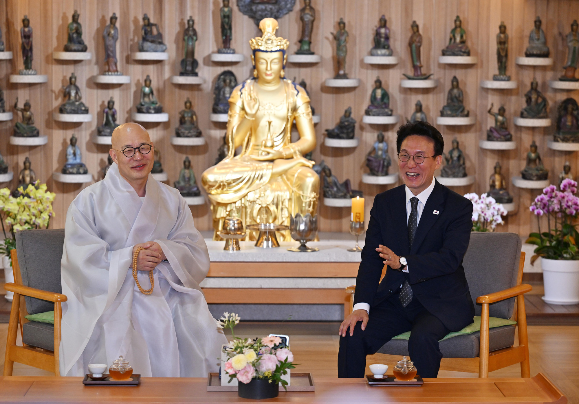 김민석 조계사 불교