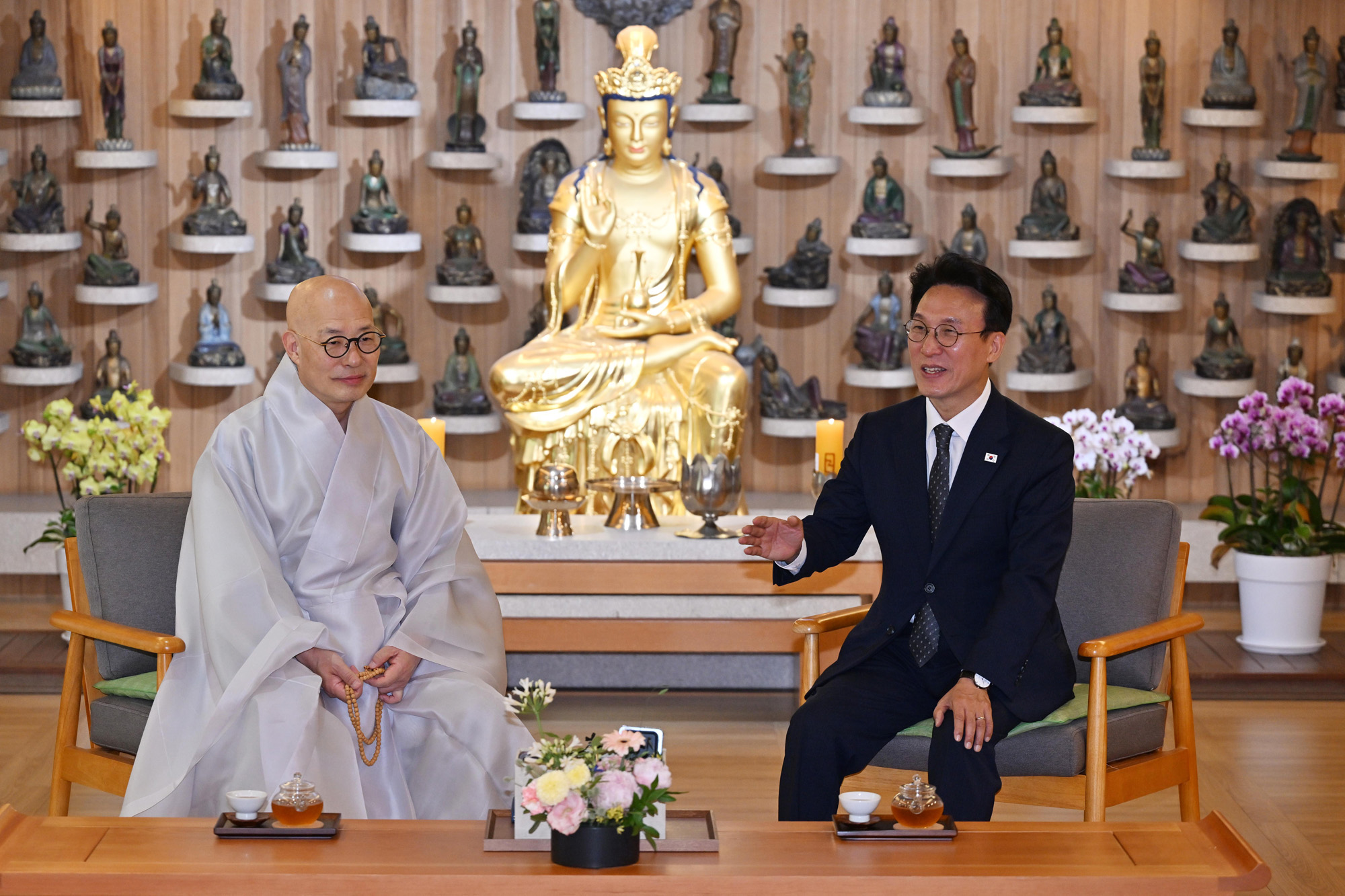 김민석 조계사 불교