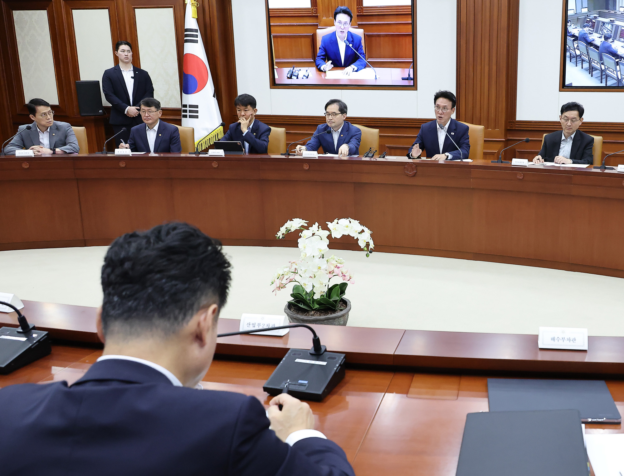 국정현안관계장관 회의 김민석