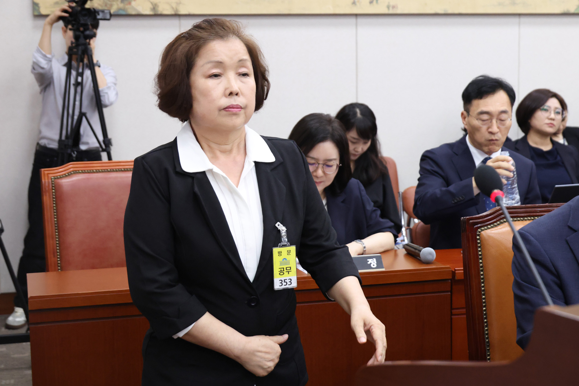 정치;국회;교육위원회;리박스쿨 청문회;손효숙