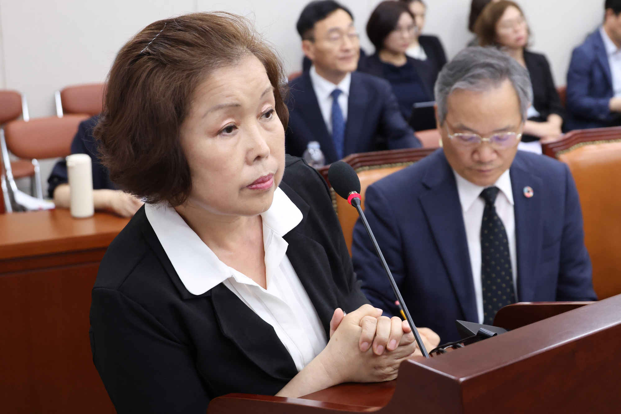 정치;국회;교육위원회;리박스쿨 청문회;손효숙