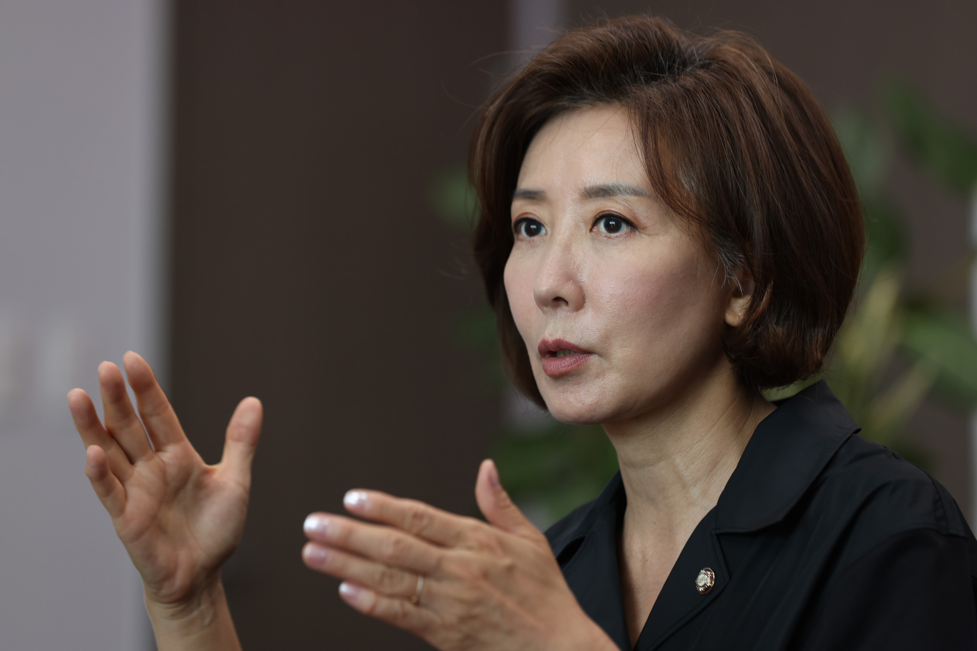 정치;국회;인터뷰;나경원