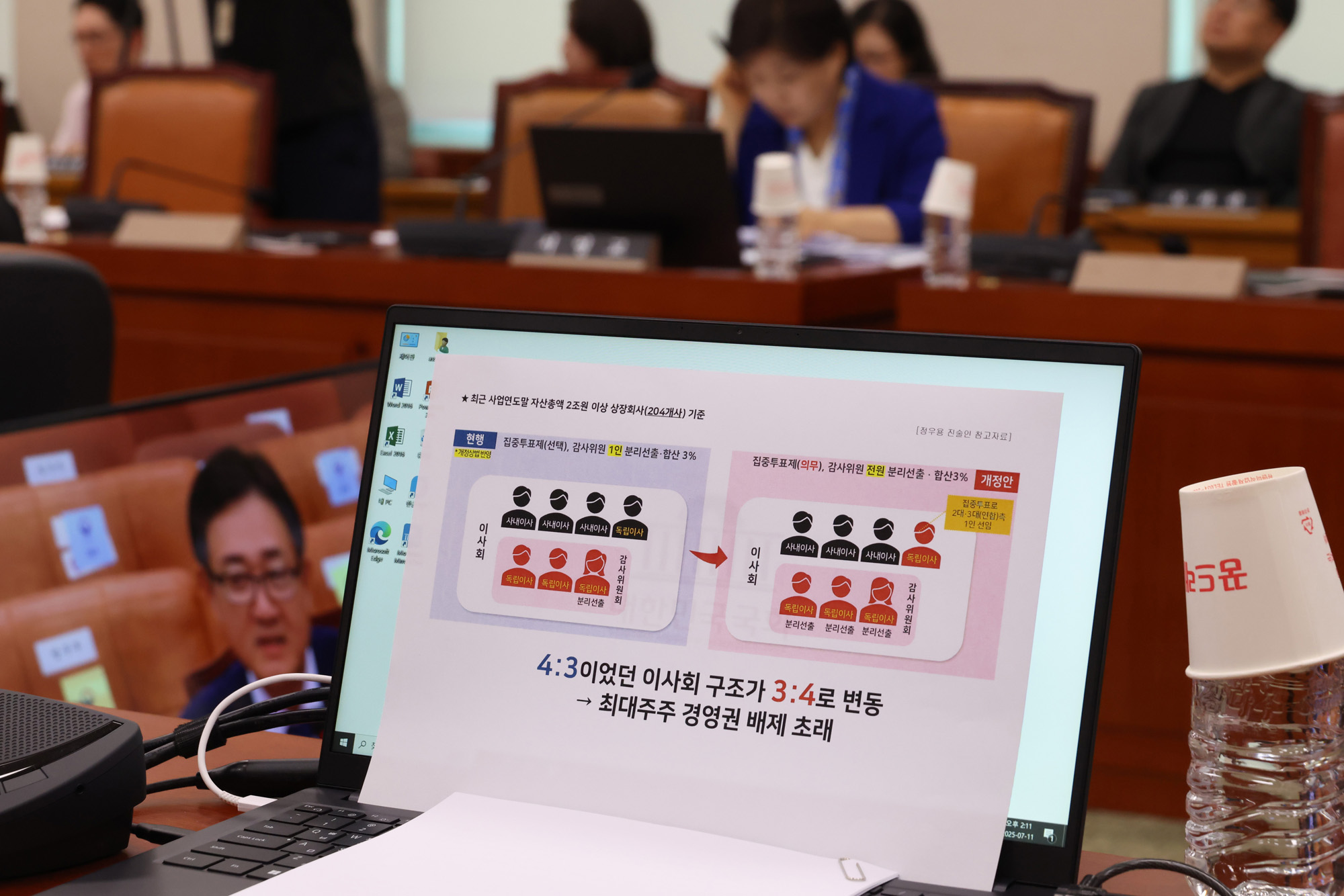 정치;국회;상법공청회;정우용