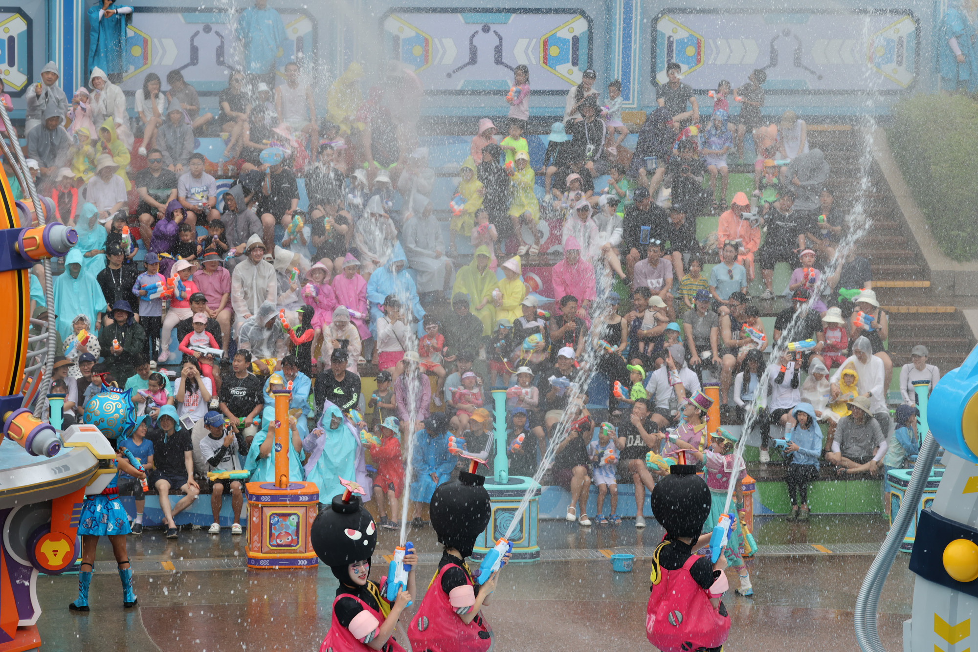 사회;문화;여름무더위;폭염;에버랜드 슈팅워터편