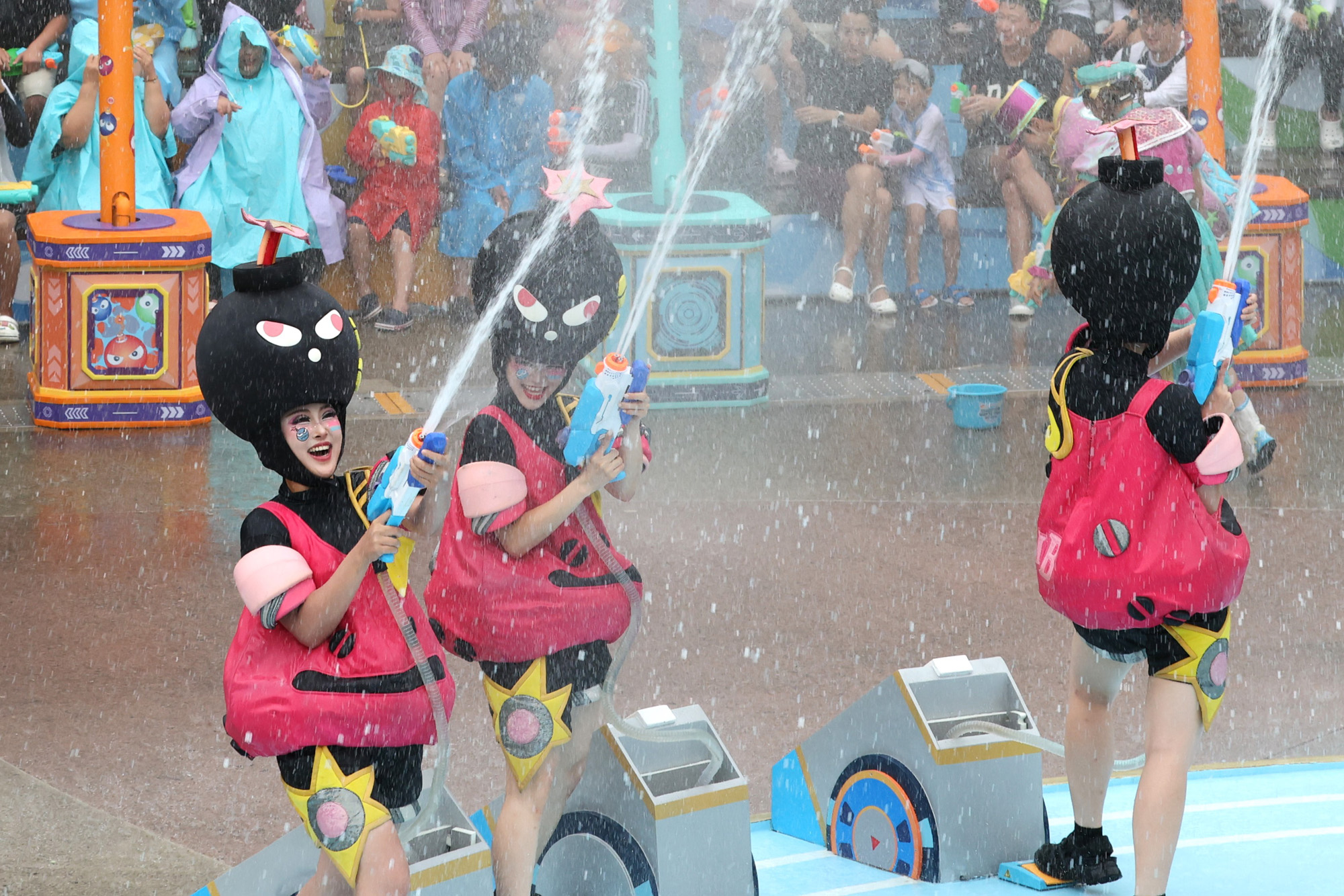 사회;문화;여름무더위;폭염;에버랜드 슈팅워터편