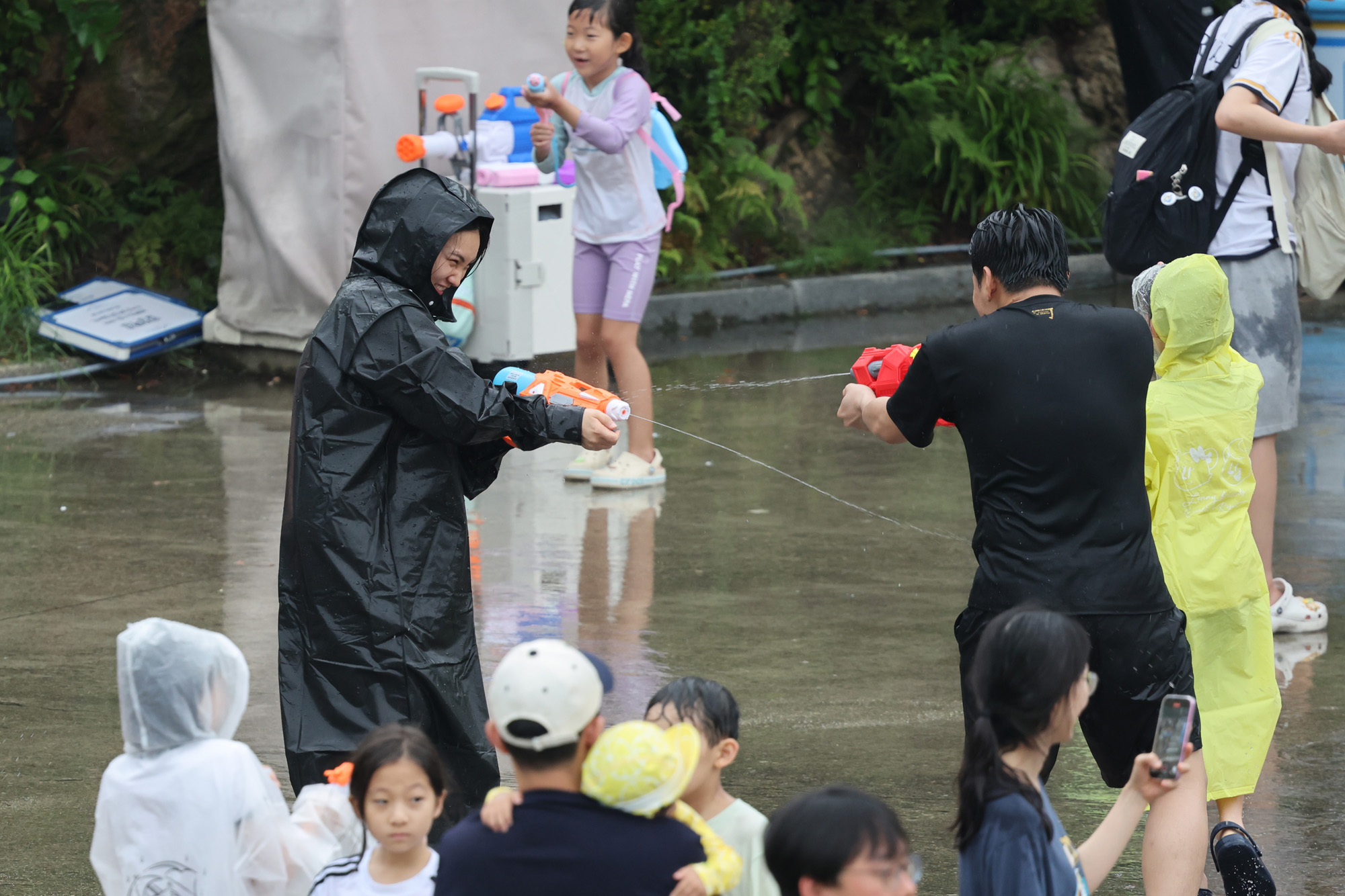 사회;문화;여름무더위;폭염;에버랜드 슈팅워터편