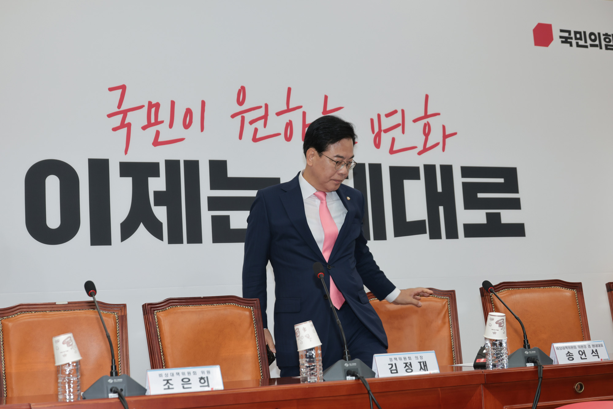 정치;국민의힘;비상대책위원회의