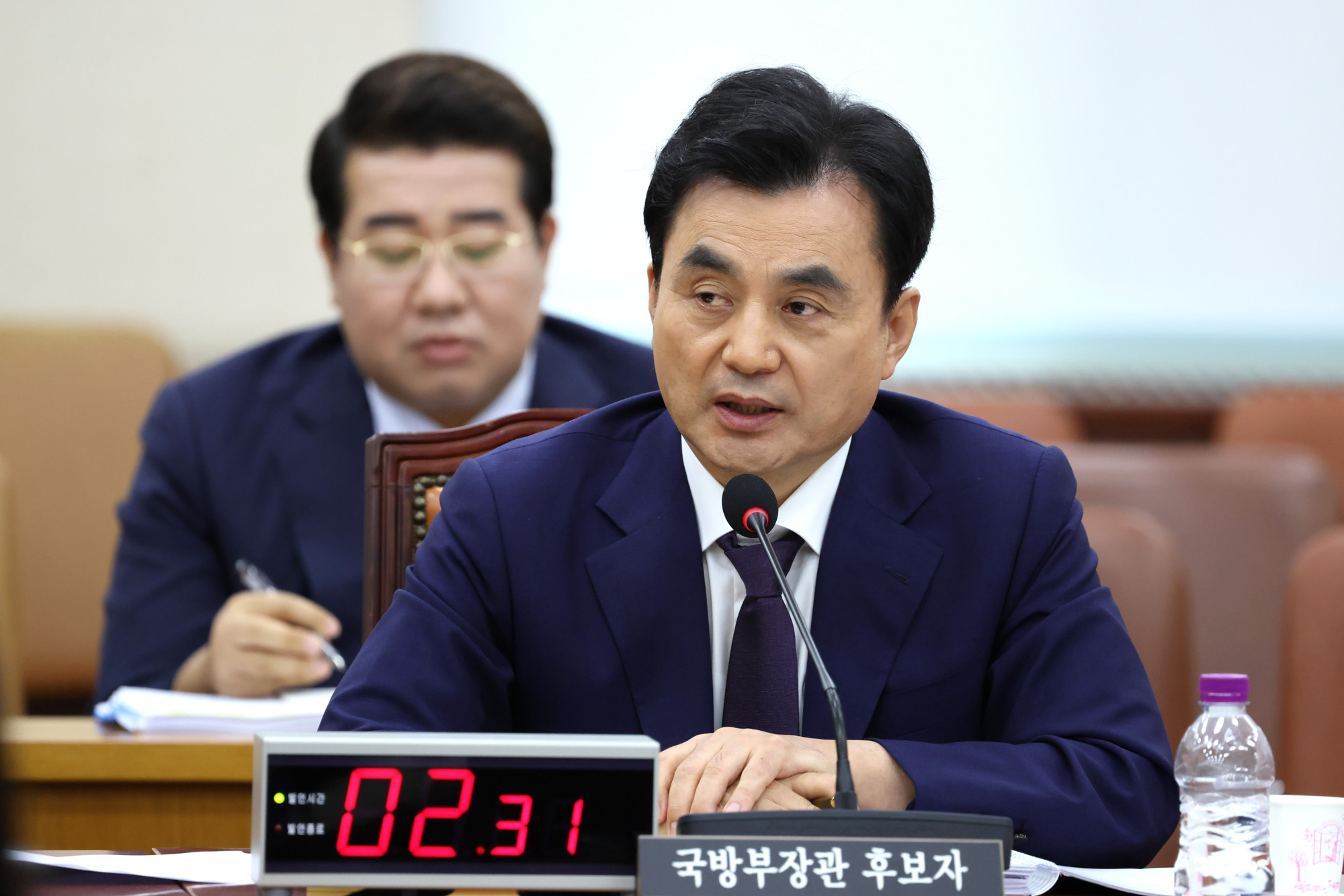 정치;국회;인사청문회;안규백;국방부장관후보자