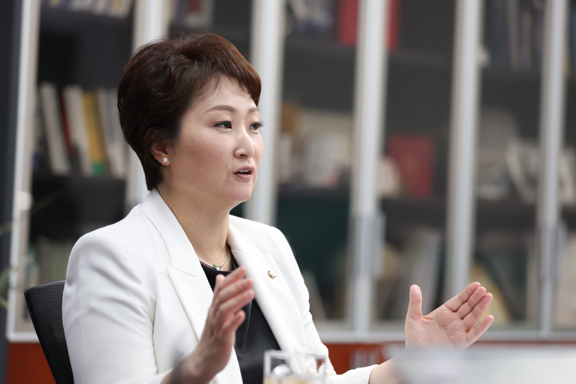 정치;국회;인터뷰;이언주