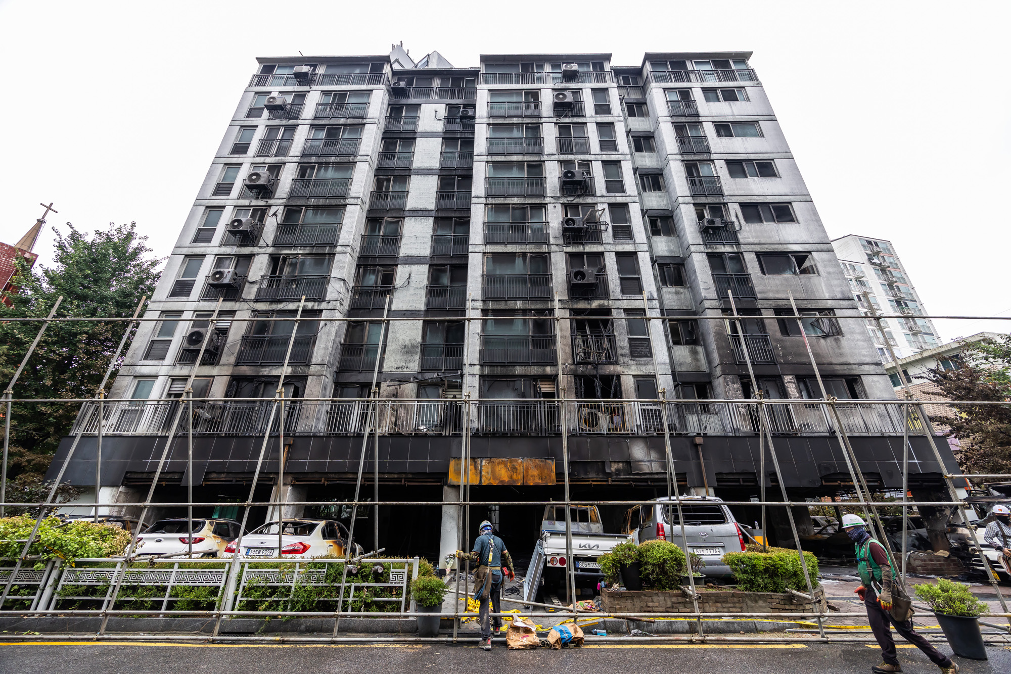 사회;사건사고;화재사고;사망사고;광명아파트화재;광명오크팰리스아파트화재;아파트주차장화재