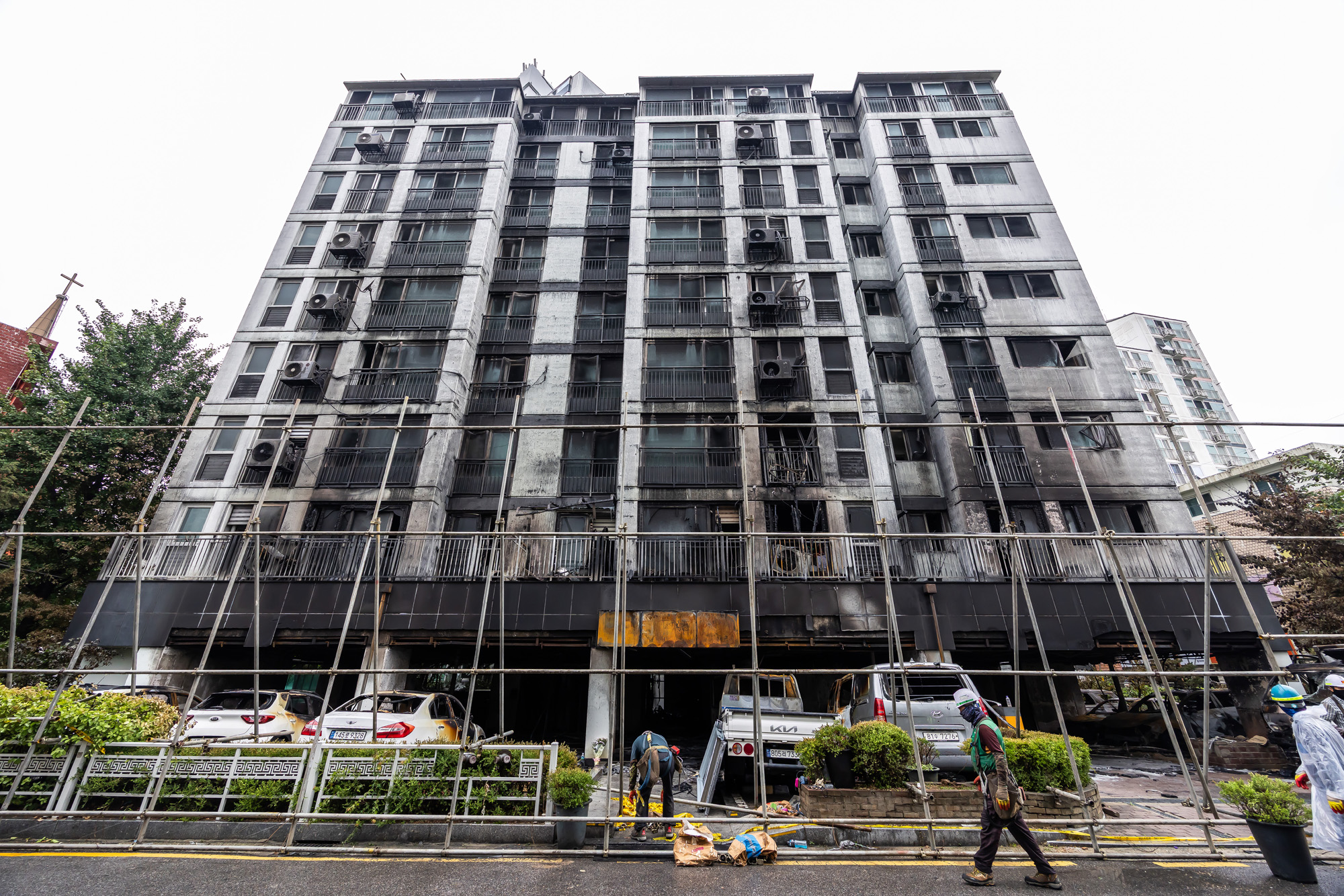 사회;사건사고;화재사고;사망사고;광명아파트화재;광명오크팰리스아파트화재;아파트주차장화재