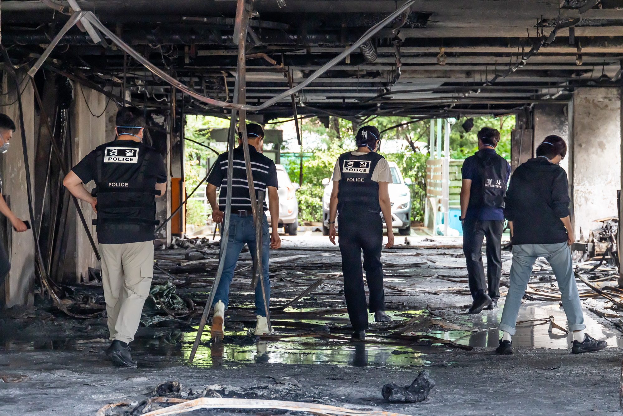 사회;사건사고;화재사고;사망사고;광명아파트화재;광명오크팰리스아파트화재;아파트주차장화재