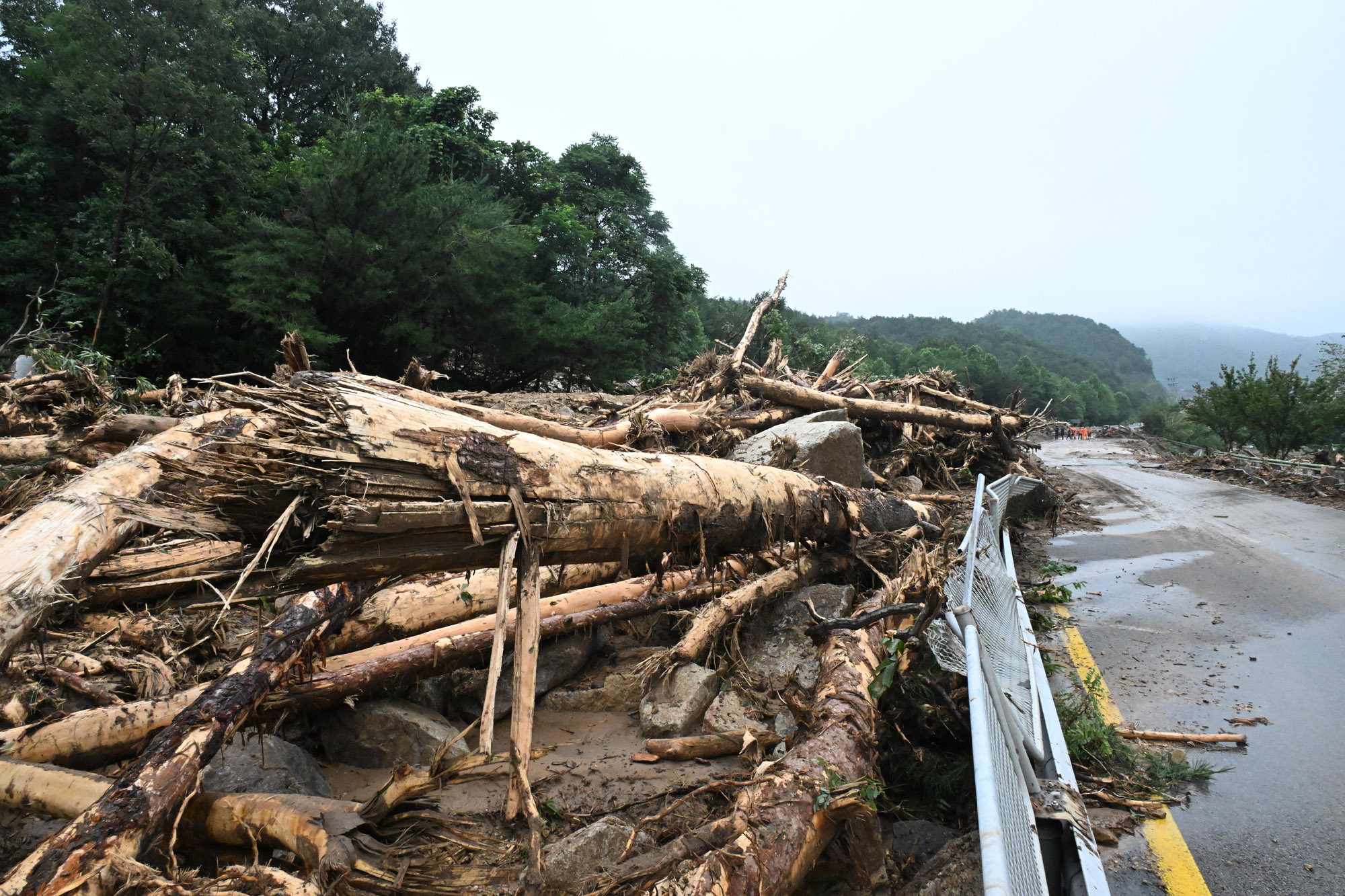 폭우;산청비;산청폭우;경남폭우;비;장마;기상이변;홍수